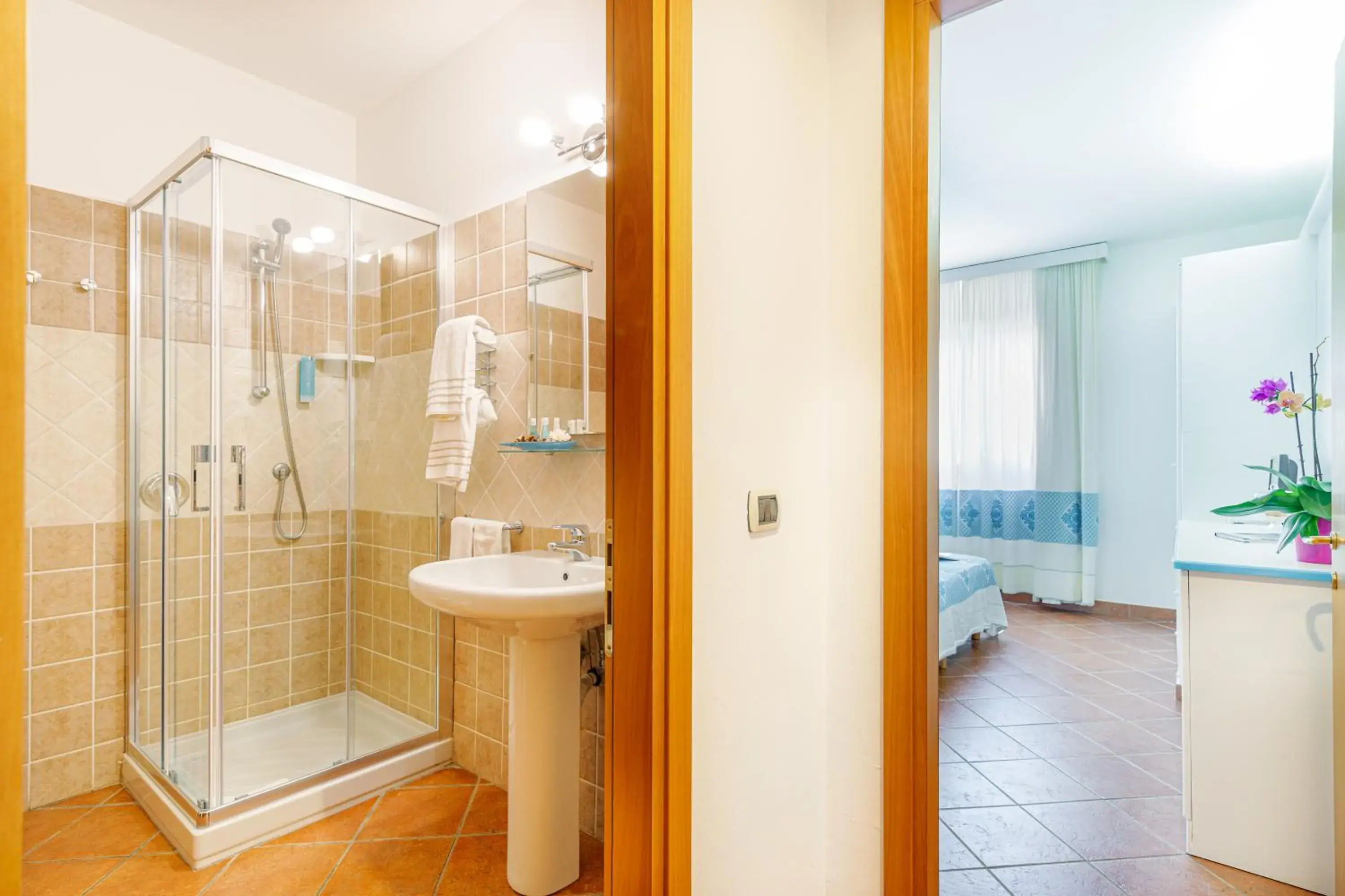 Bathroom in Hotel La Funtana