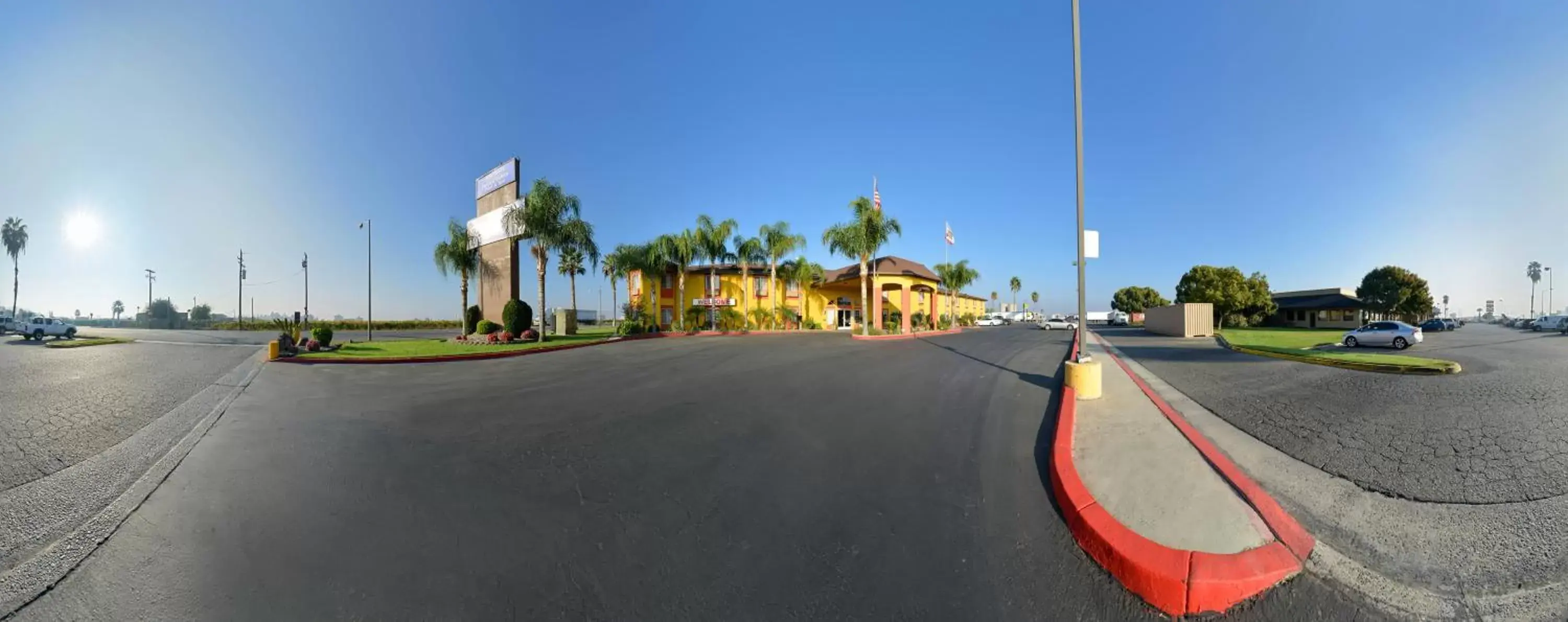 Property building in Americas Best Value Inn & Suites Madera