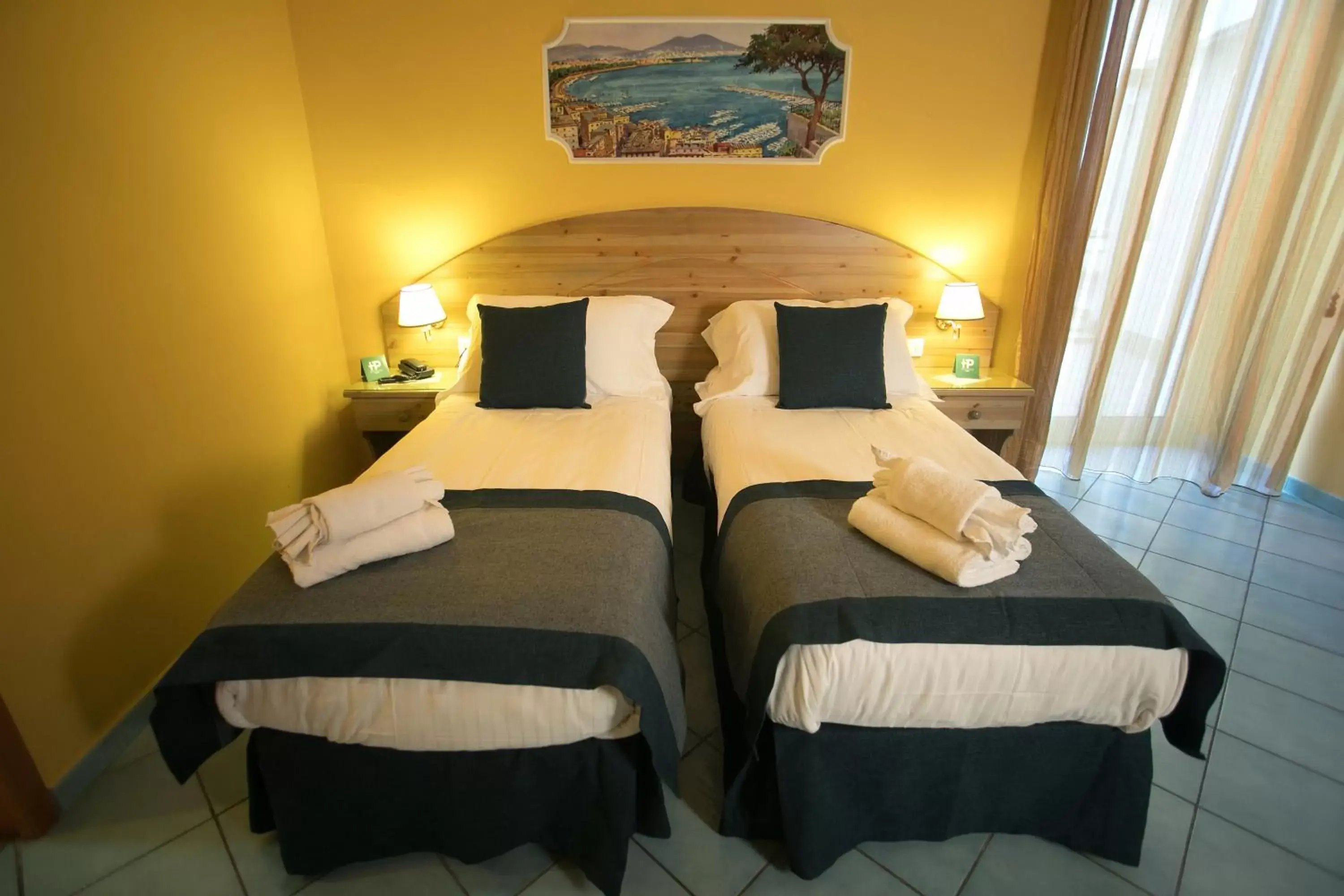 Bed in Hotel Potenza