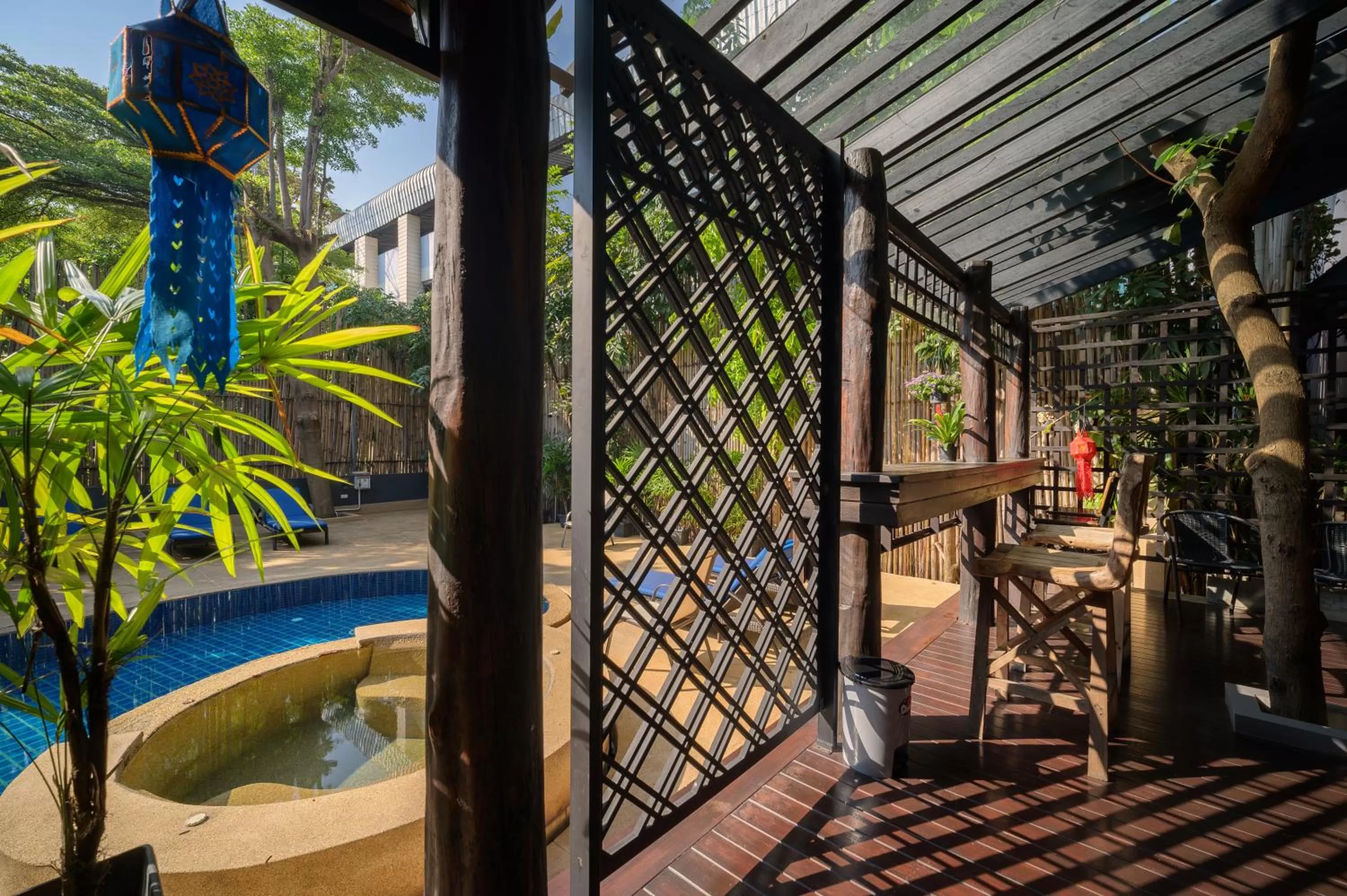 Swimming pool in Estia Chiangmai