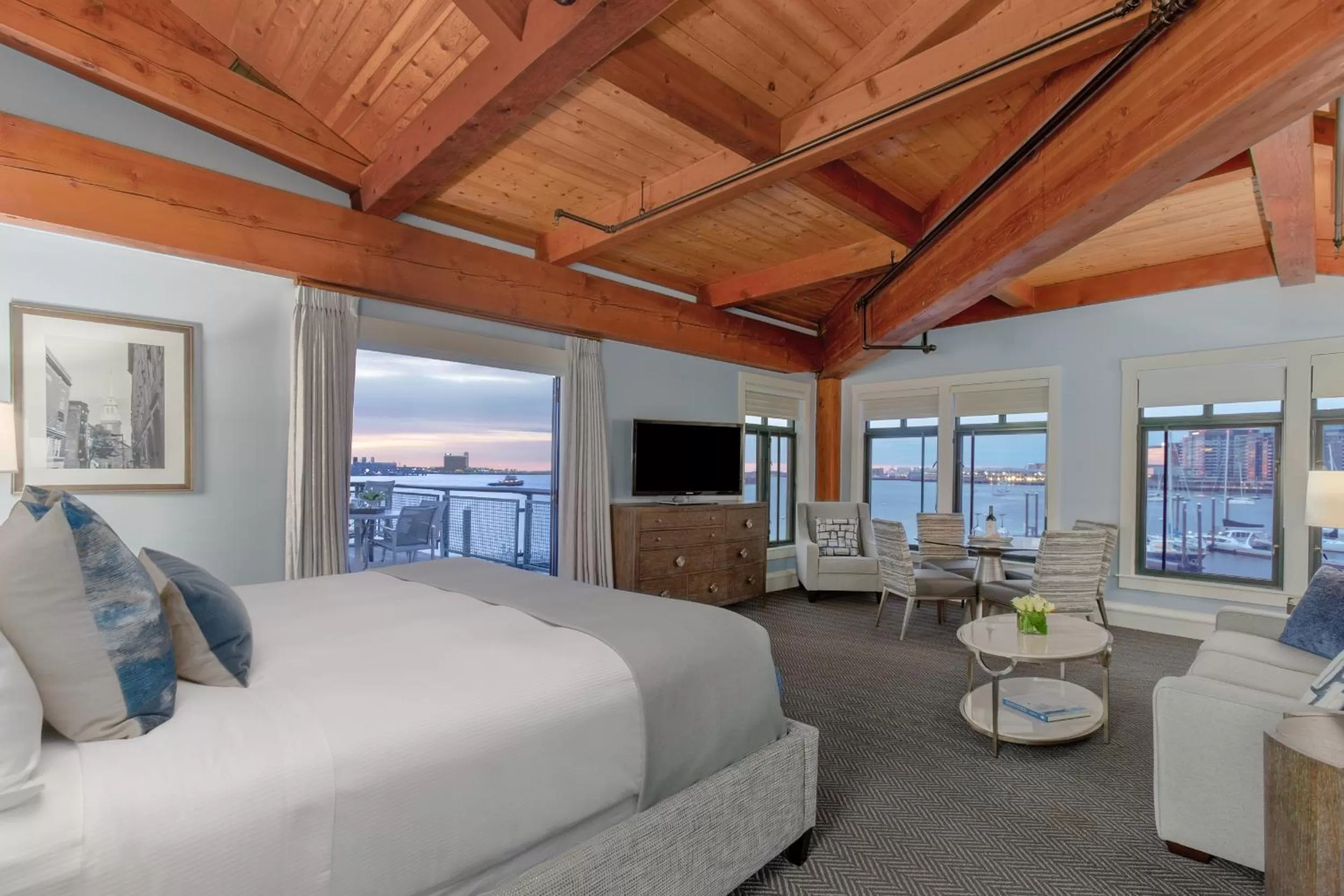 Guests in Boston Yacht Haven