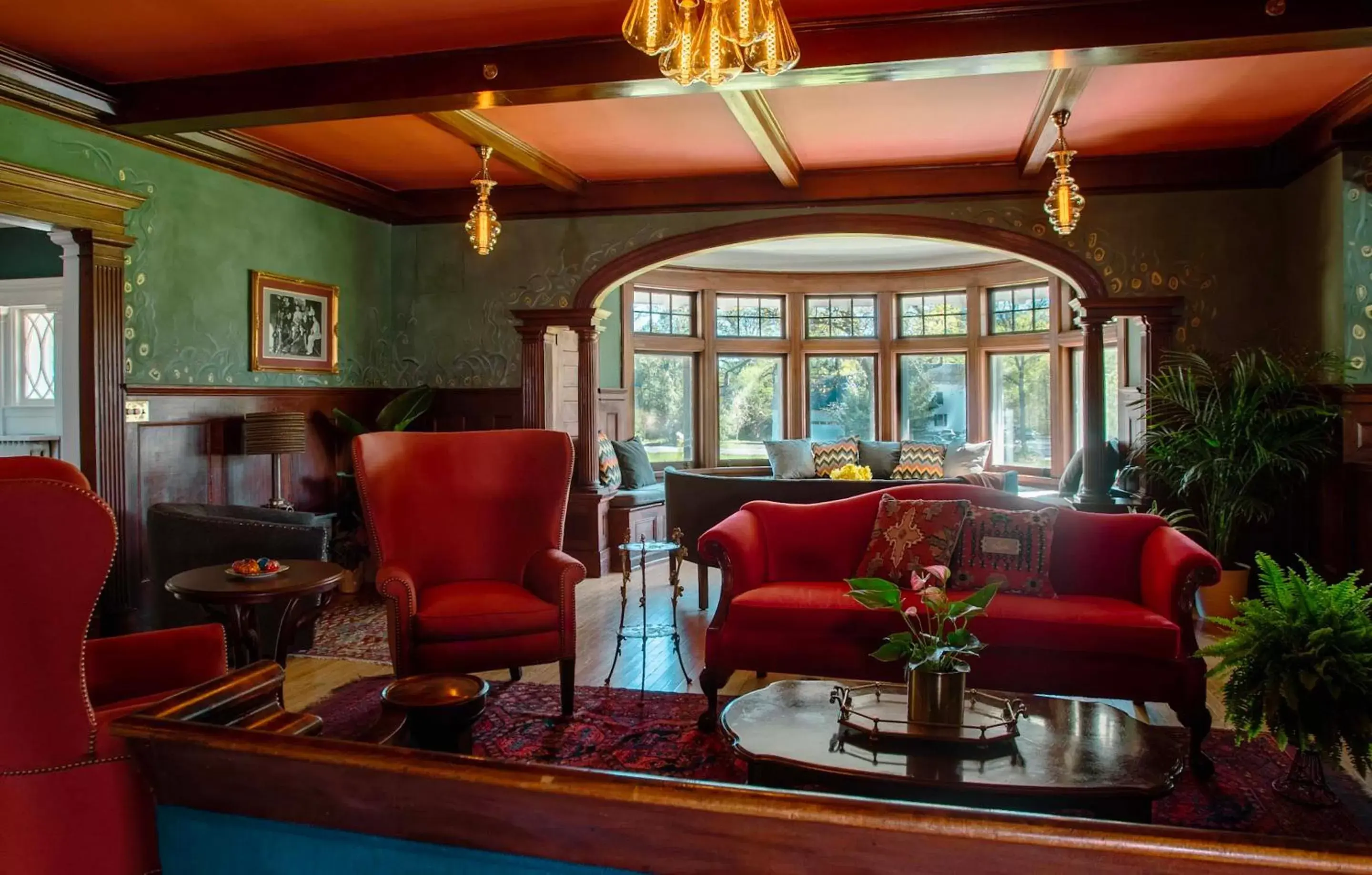 Lounge or bar, Seating Area in The Hartness House