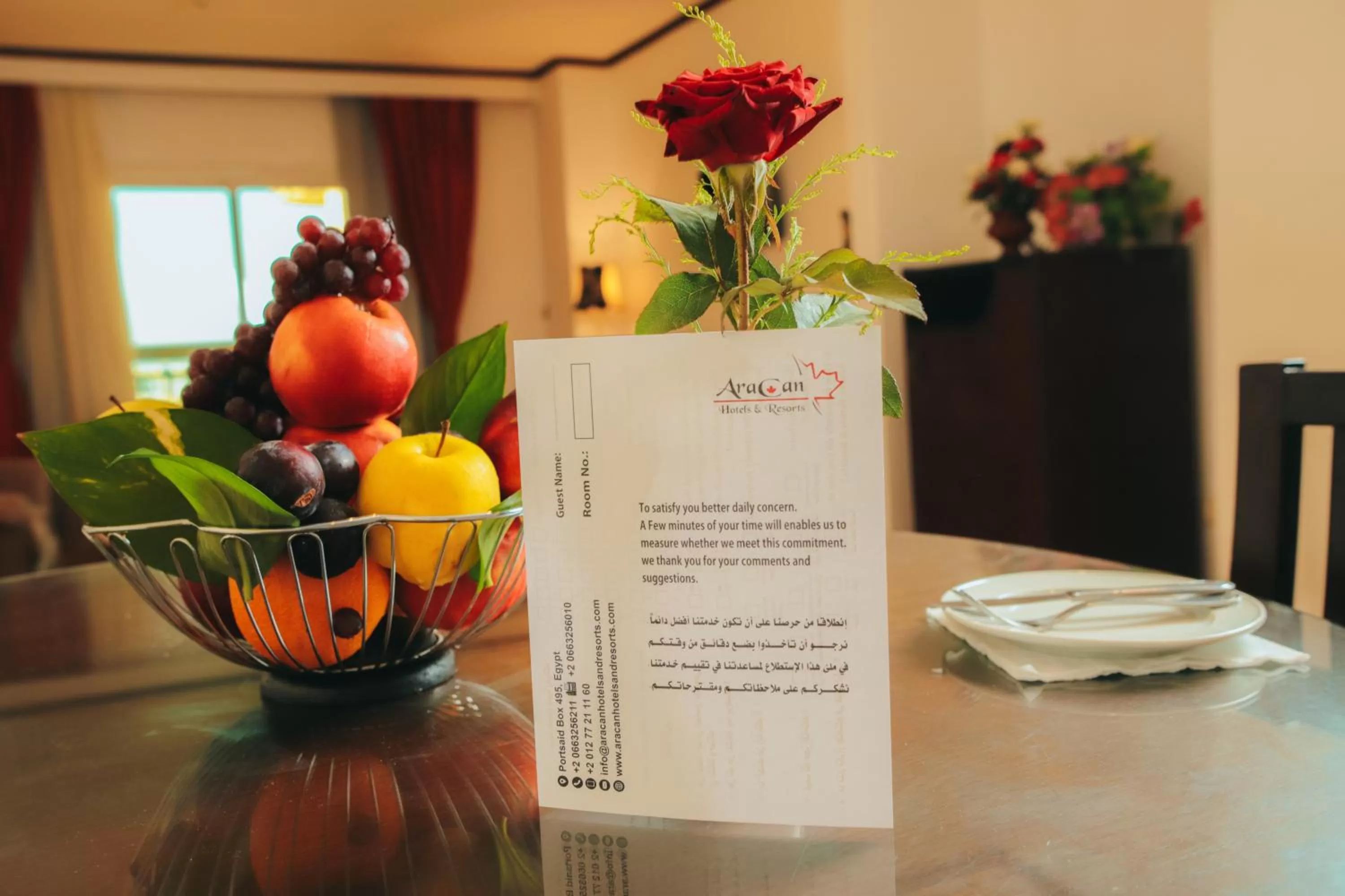 Food and drinks in Aracan Portsaid