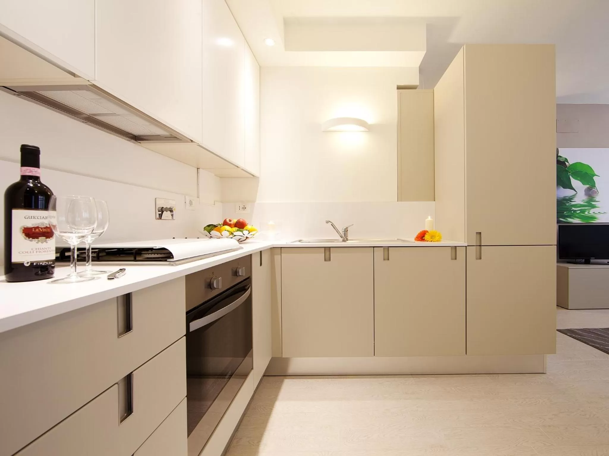 Coffee/tea facilities in La Farina Apartments