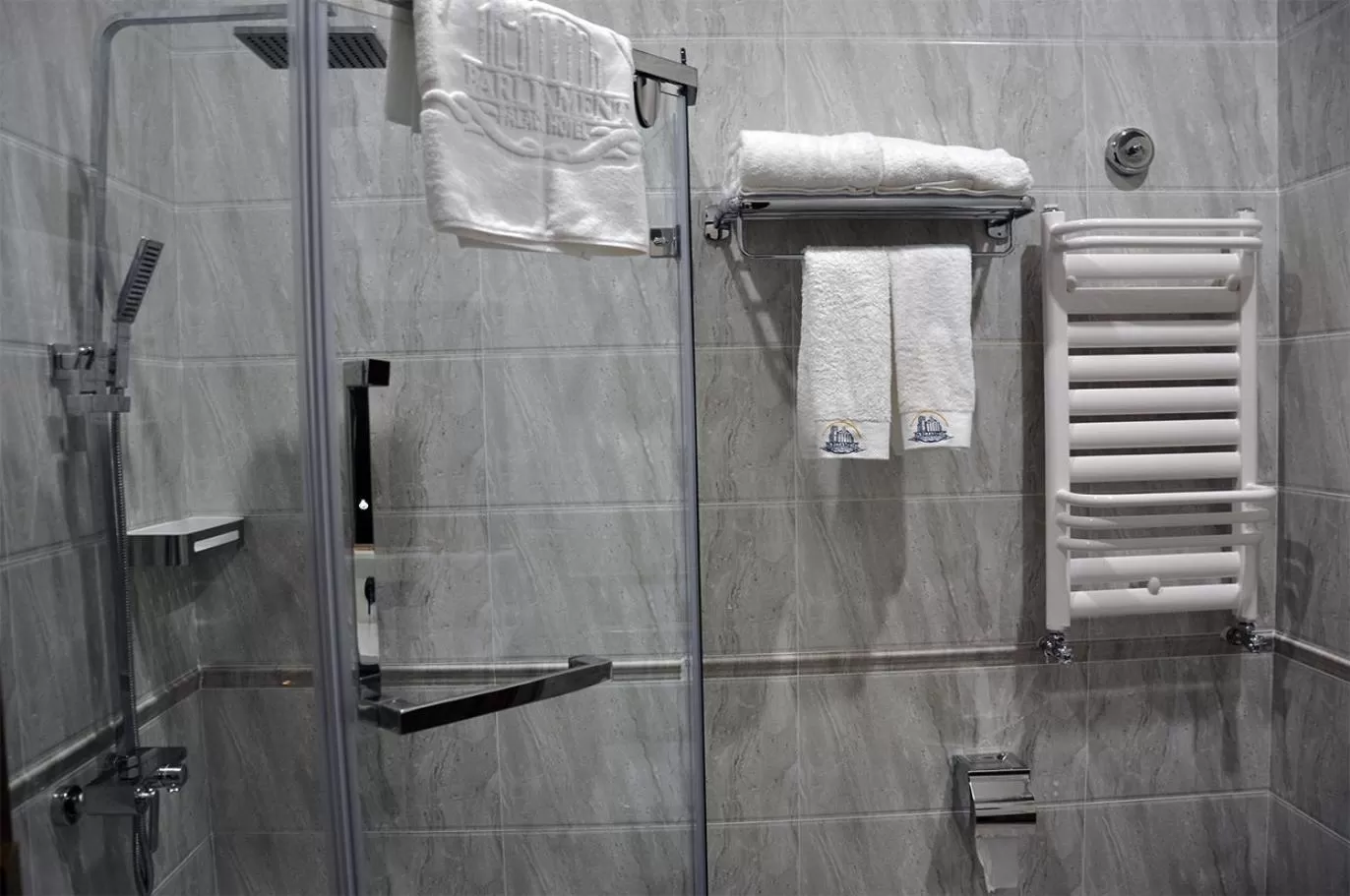 Bathroom in Parliament Palace Hotel