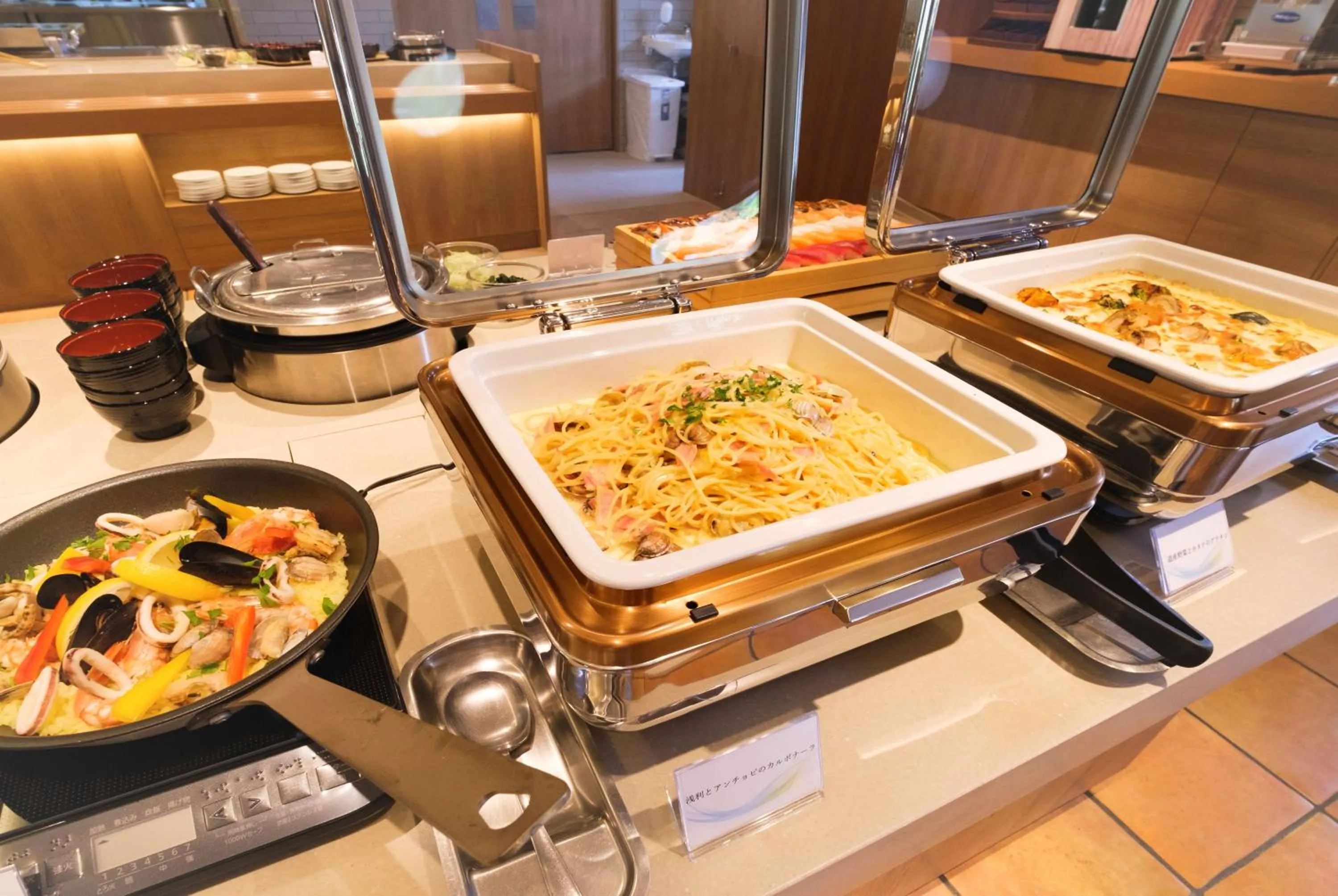 Food in Higashikawa Asahidake Onsen Hotel Bear Monte