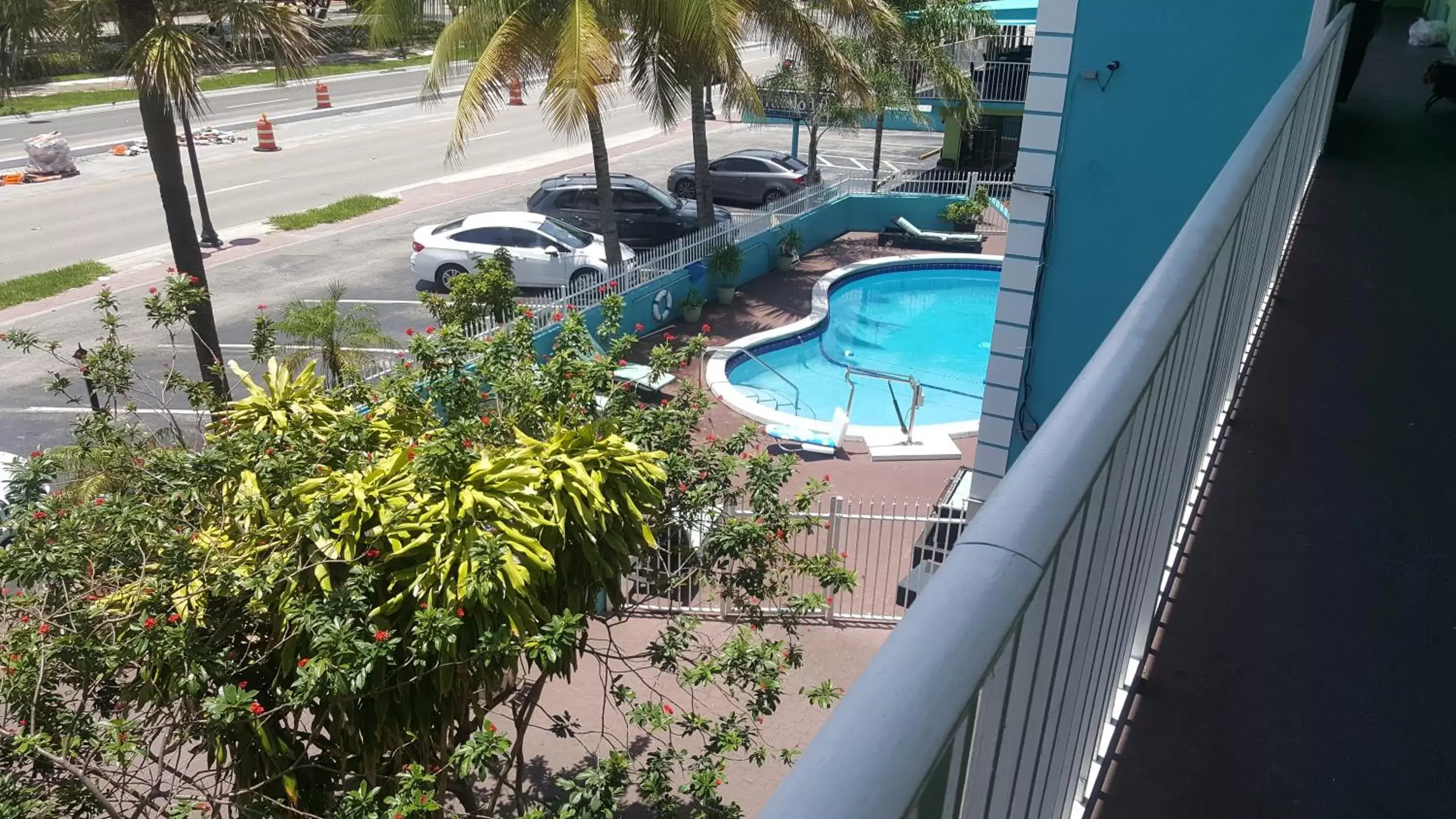 Pool View in Ocean Reef Hotel