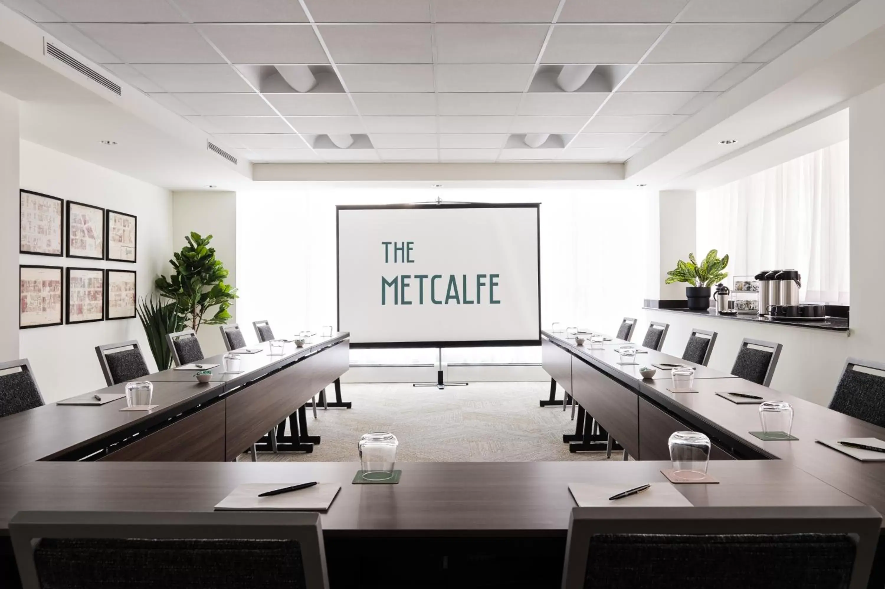 Meeting/conference room in The Metcalfe by Gray Collection