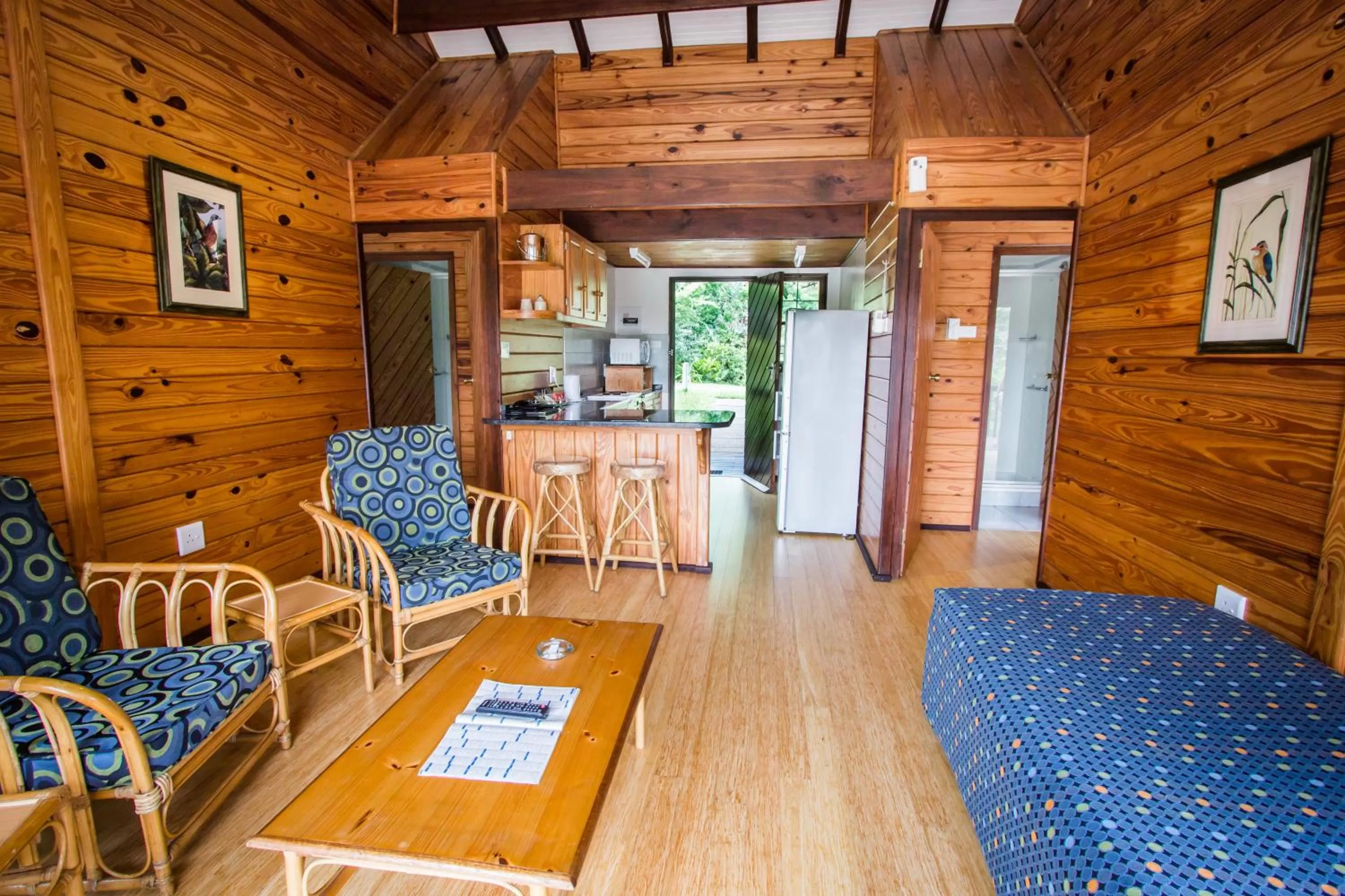 Living room, Seating Area in Imvubu Lodge