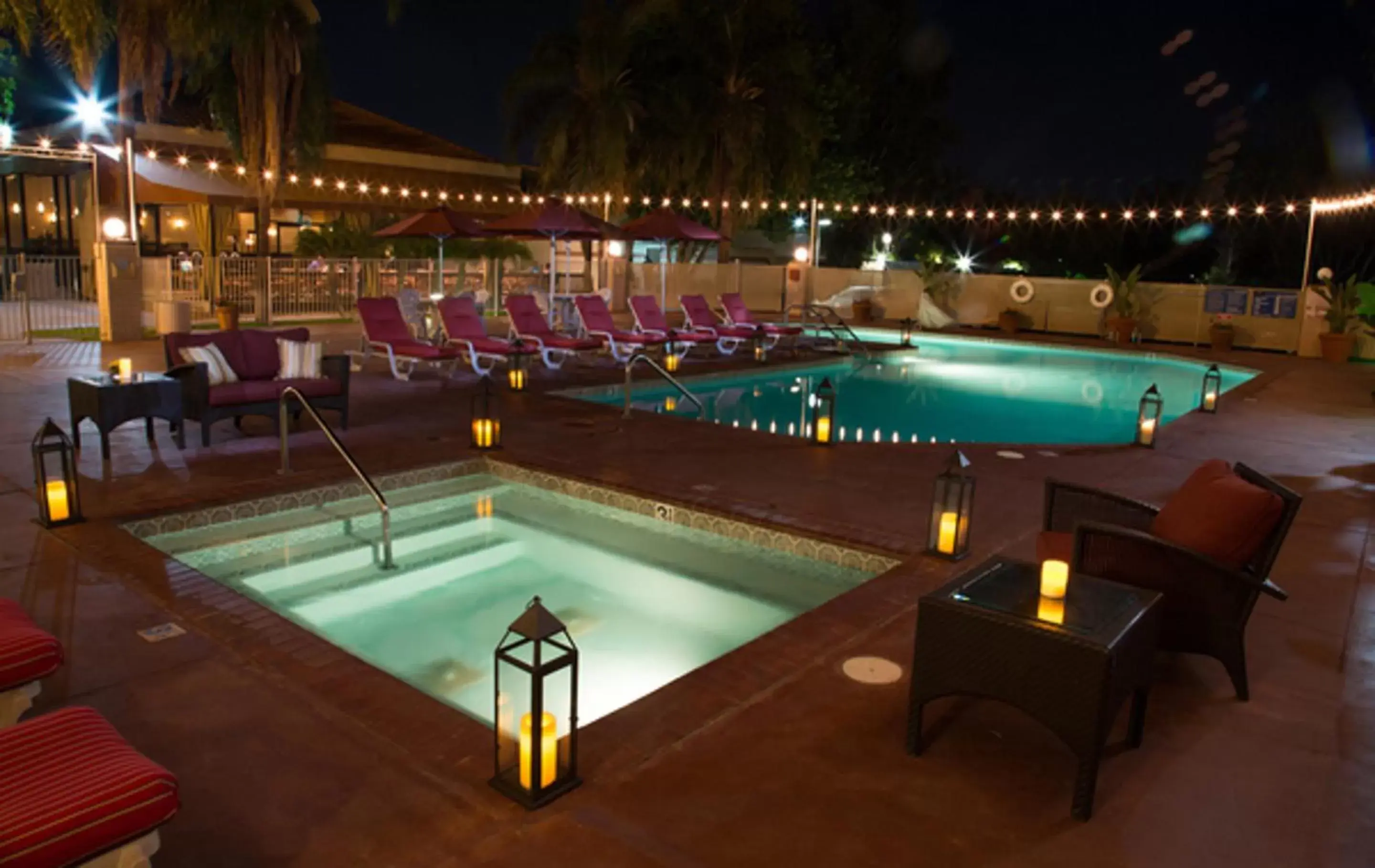 Night, Swimming Pool in Airtel Plaza Hotel
