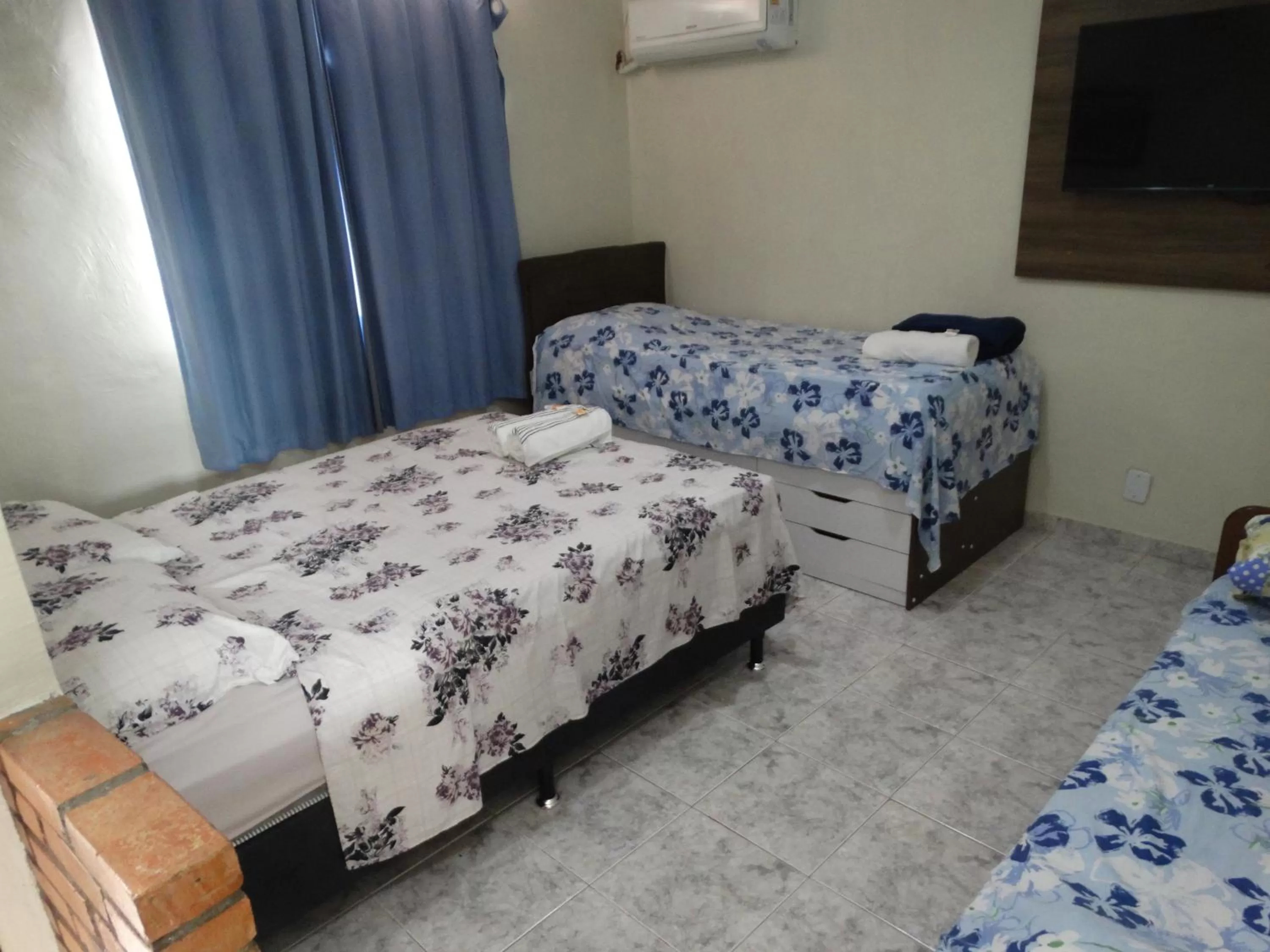 Bed in Pousada do Nei