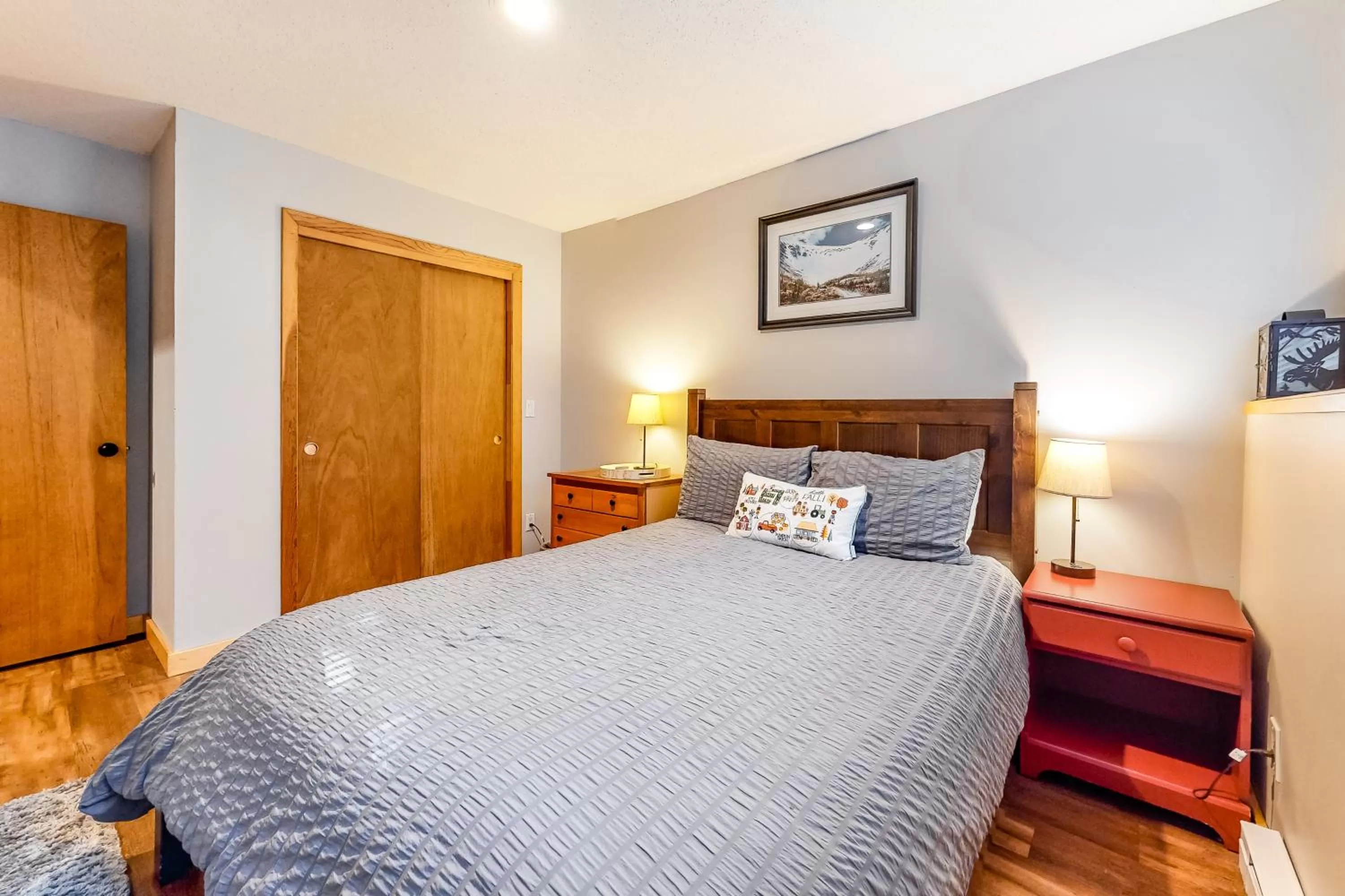 Bed in Mountain View Home