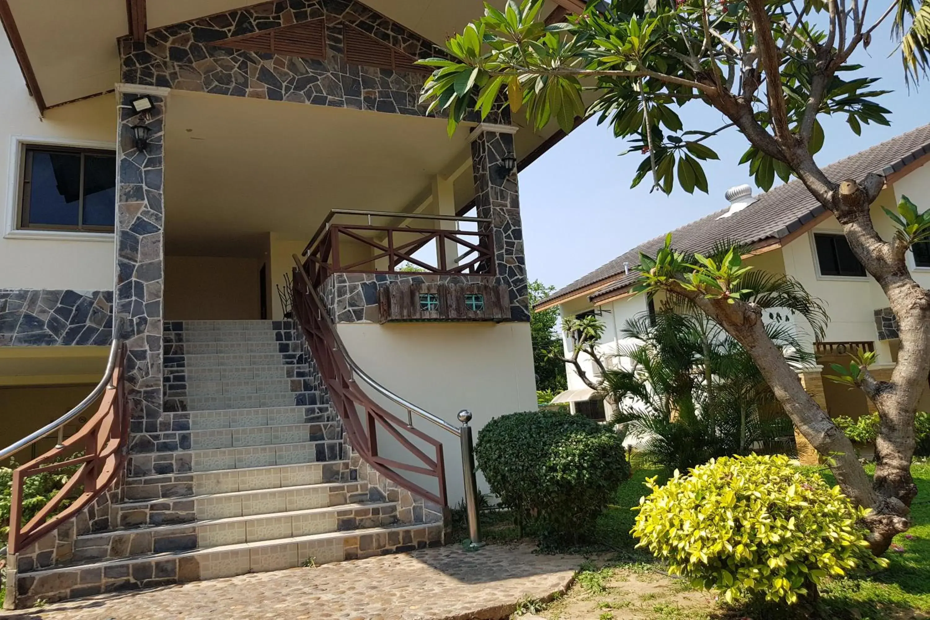 Facade/entrance in TaLeKaew Resort SHA