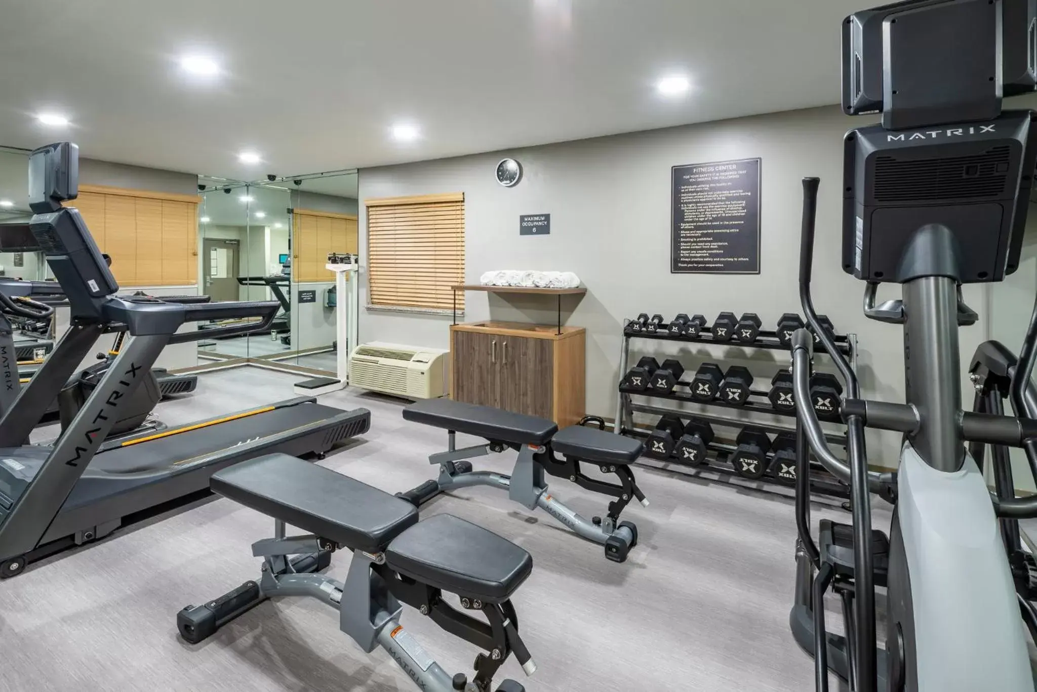 Fitness centre/facilities, Fitness Center/Facilities in Candlewood Suites Chesapeake-Suffolk, an IHG Hotel