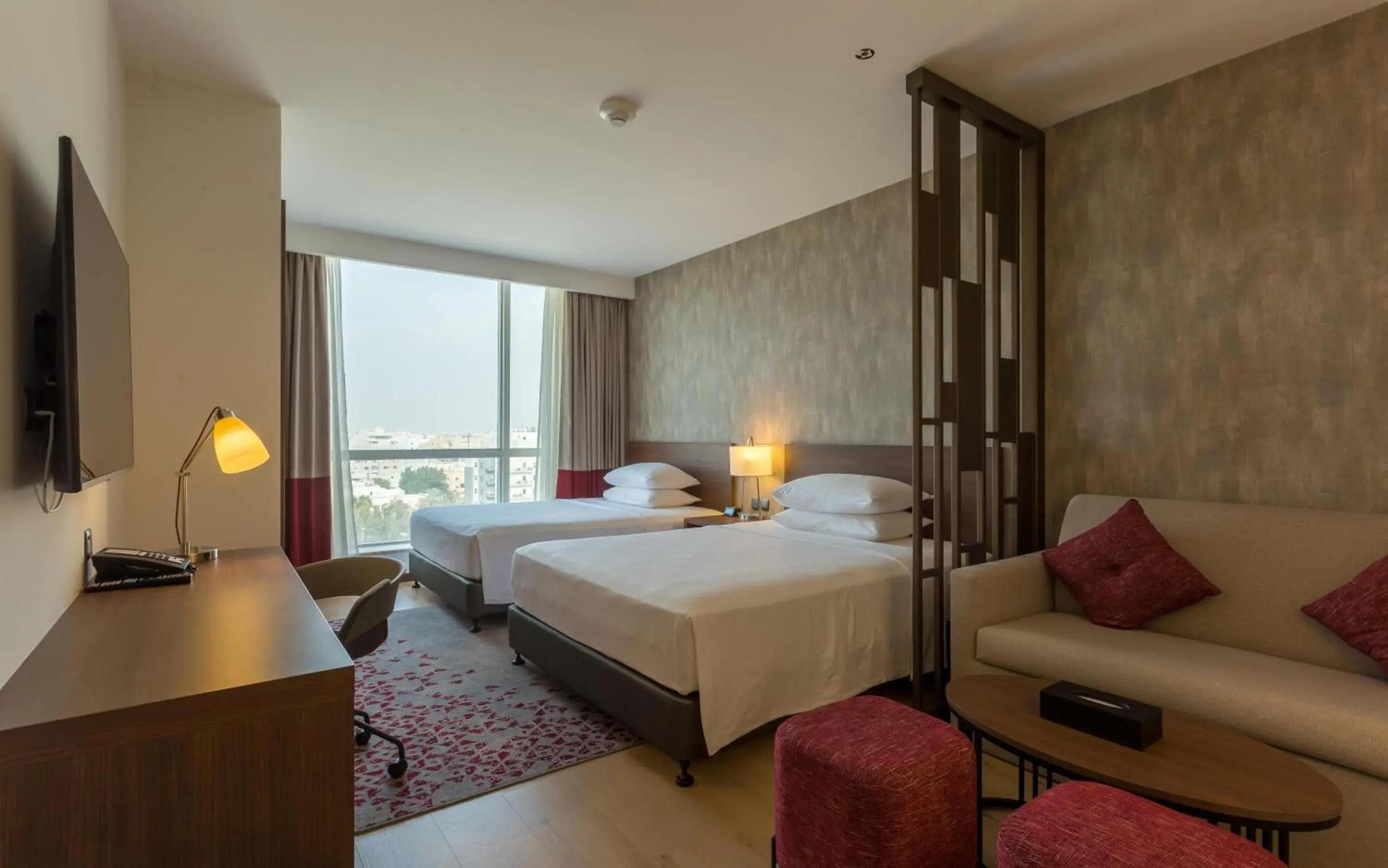 Photo of the whole room, Bed in Comfort Hotel Jeddah King Road