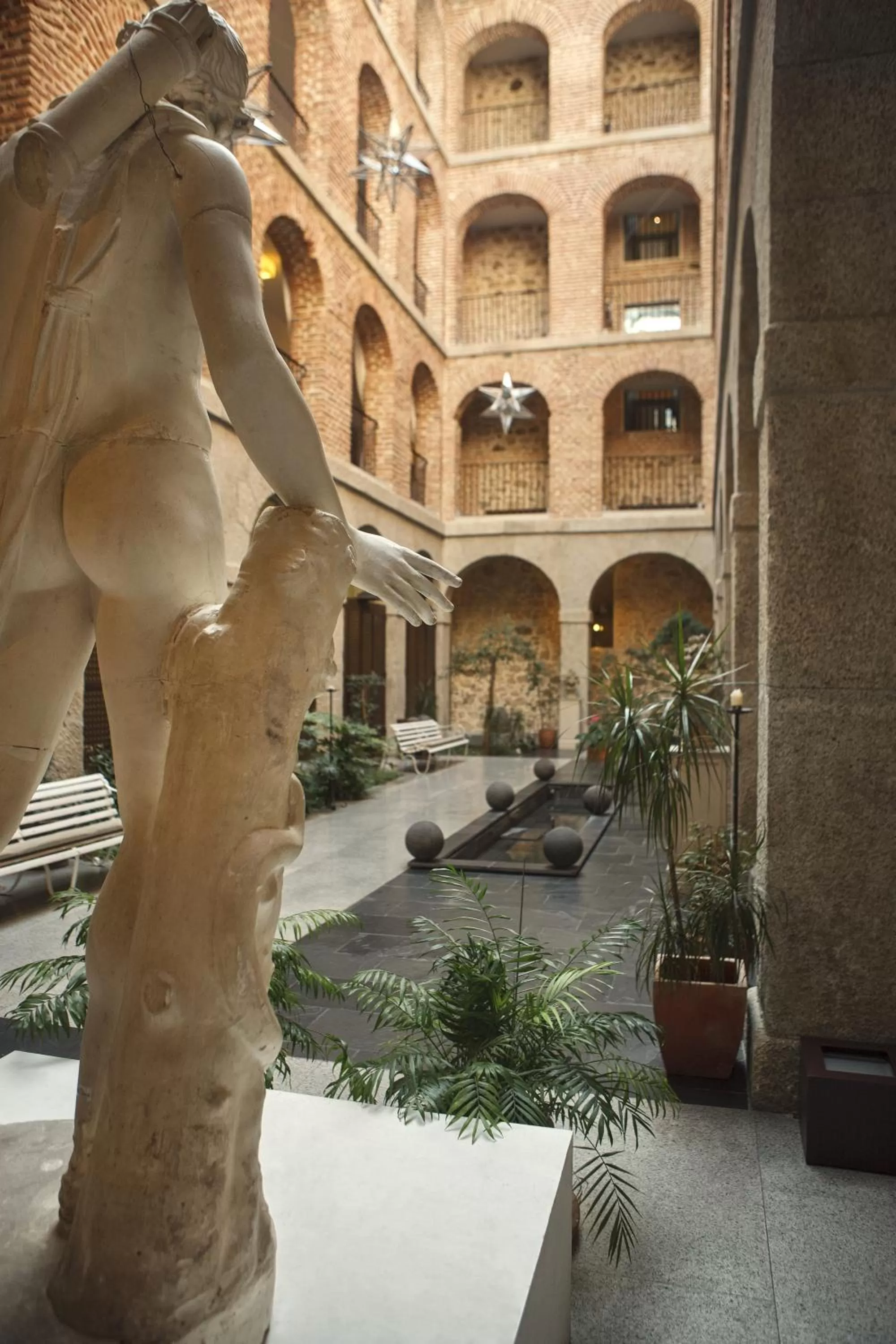 Decorative detail in Parador de La Granja