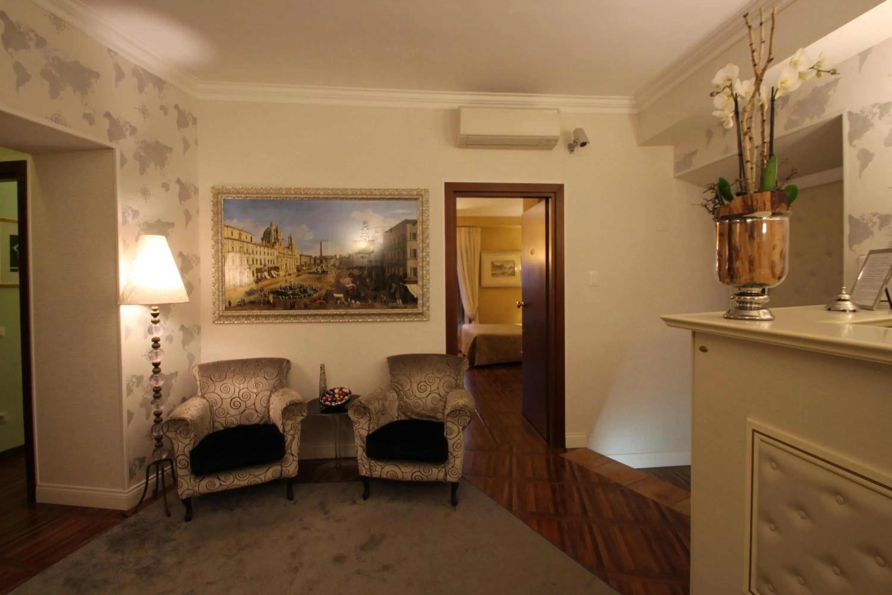 Lobby or reception in Locanda Navona