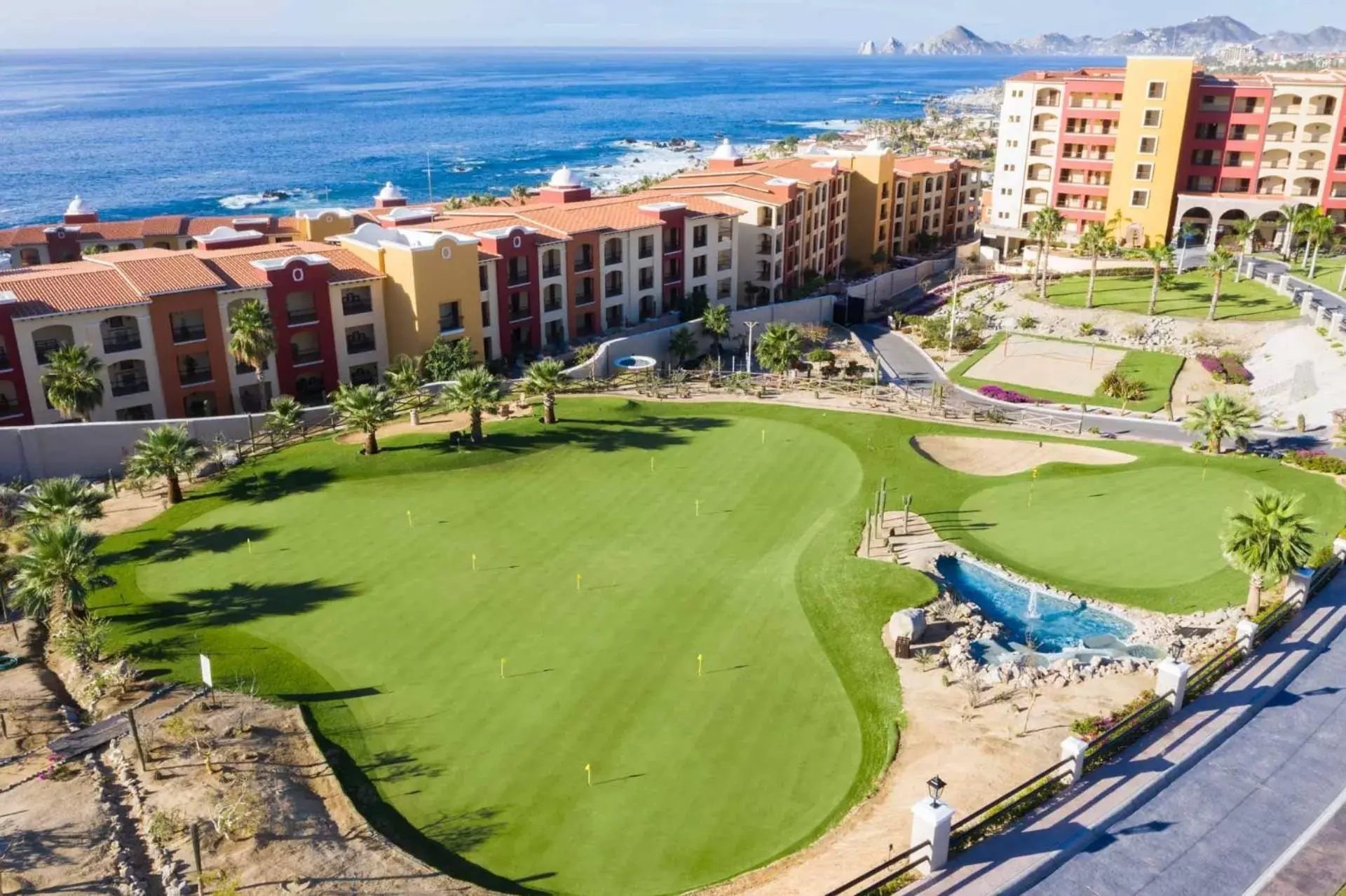 Minigolf, Bird's-eye View in Hacienda Encantada Resort & Spa