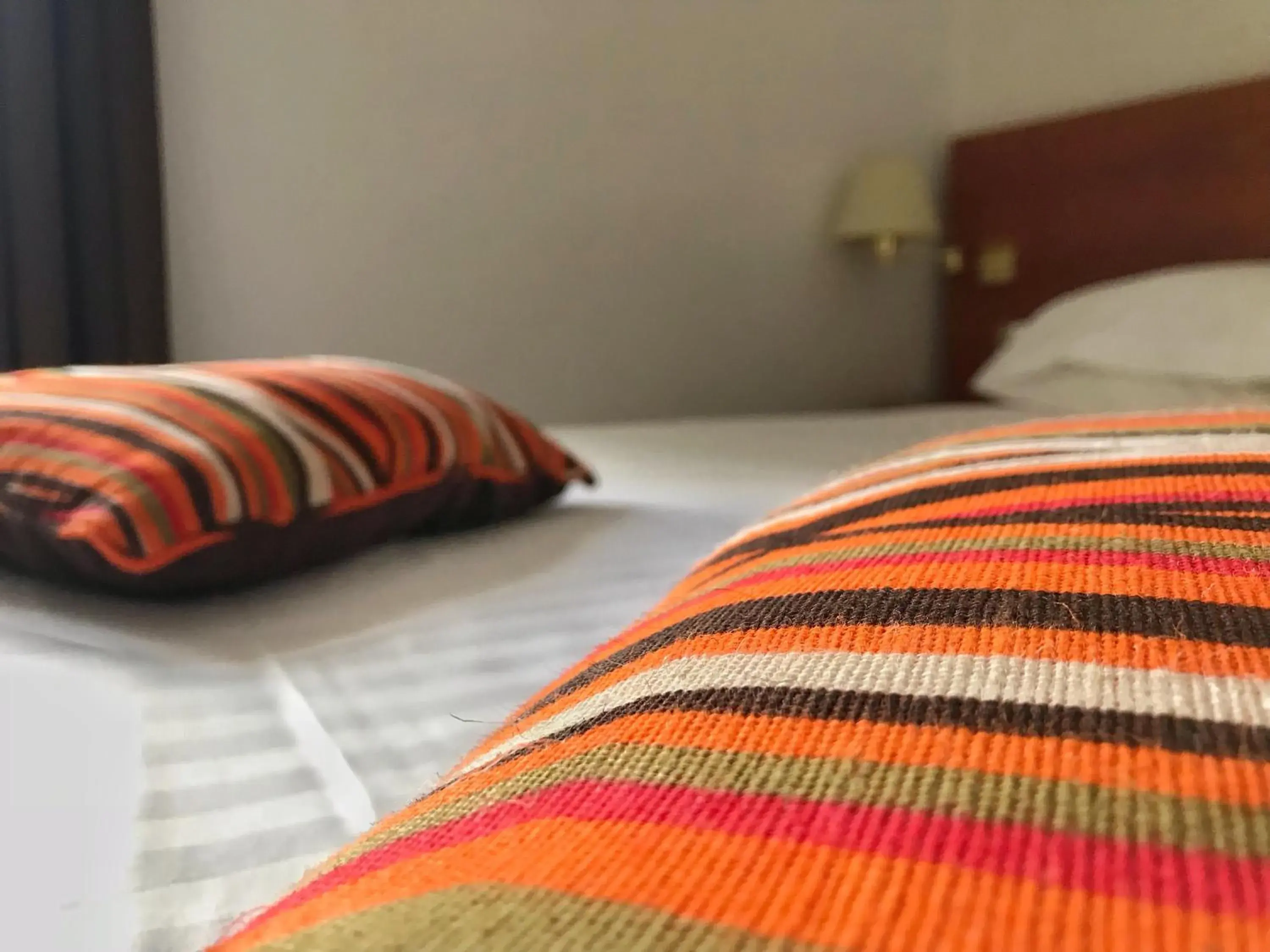 Bed in Hotel Colbert