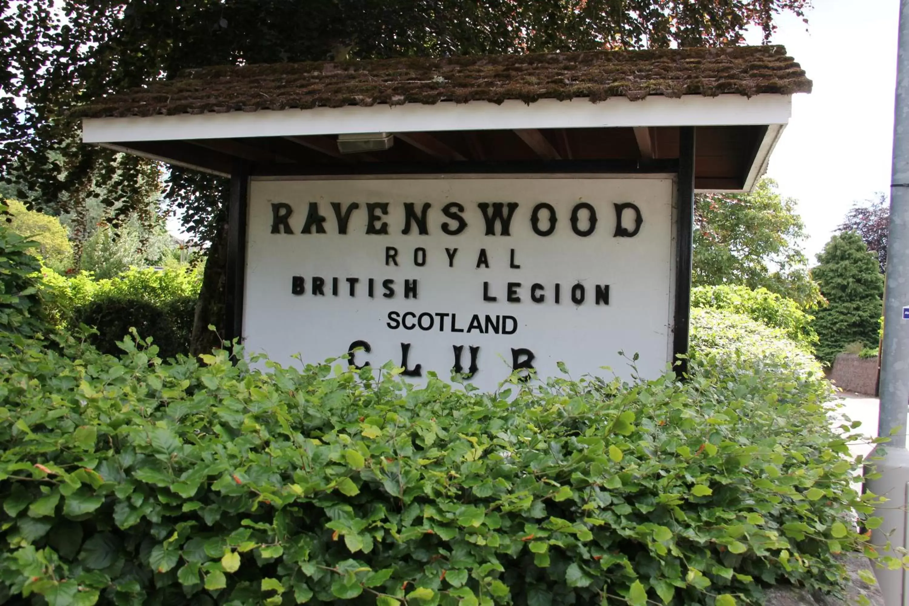 Property Logo/Sign in Ravenswood Social Club