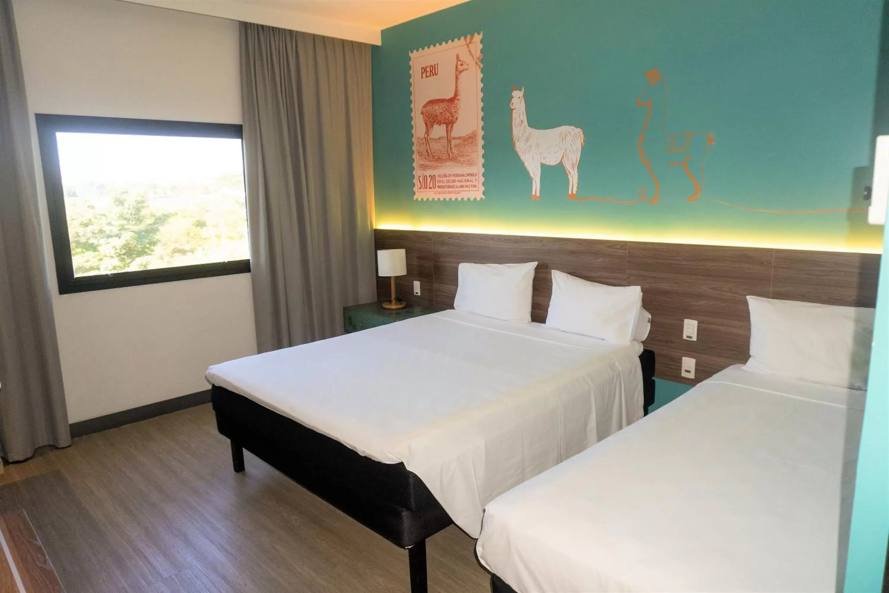 Bedroom, Bed in ibis Styles Sorocaba Santa Rosalia