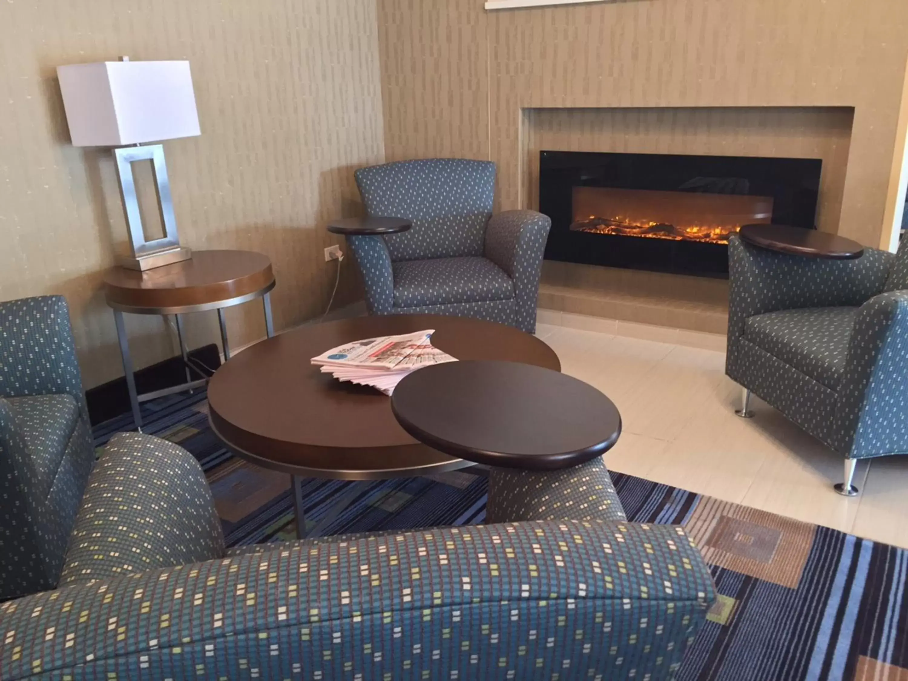 Lobby or reception, Seating Area in Holiday Inn Express Chicago NW - Arlington Heights, an IHG Hotel