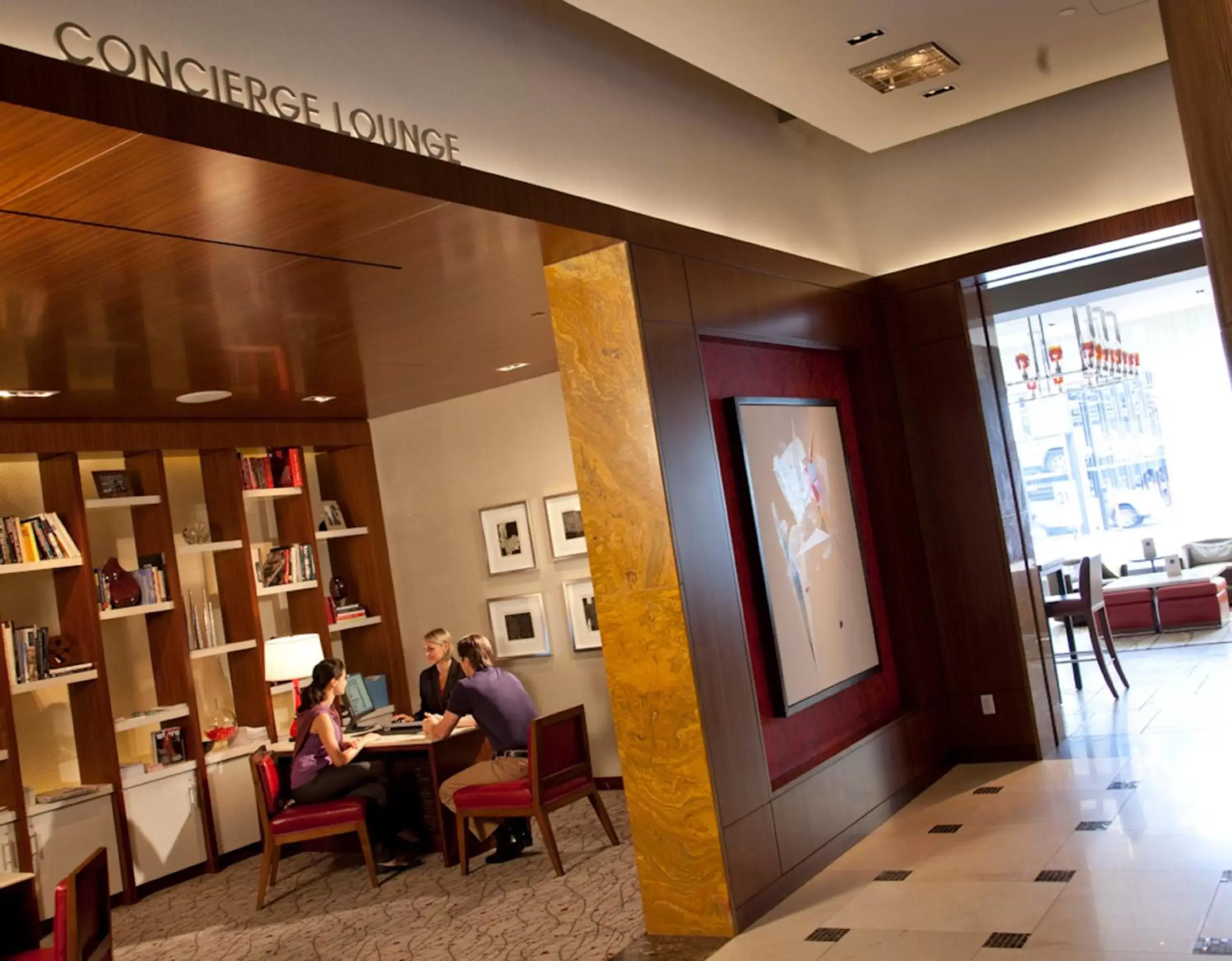 Property building in InterContinental New York Times Square by IHG Property building in InterContinental New York Times Square by IHG