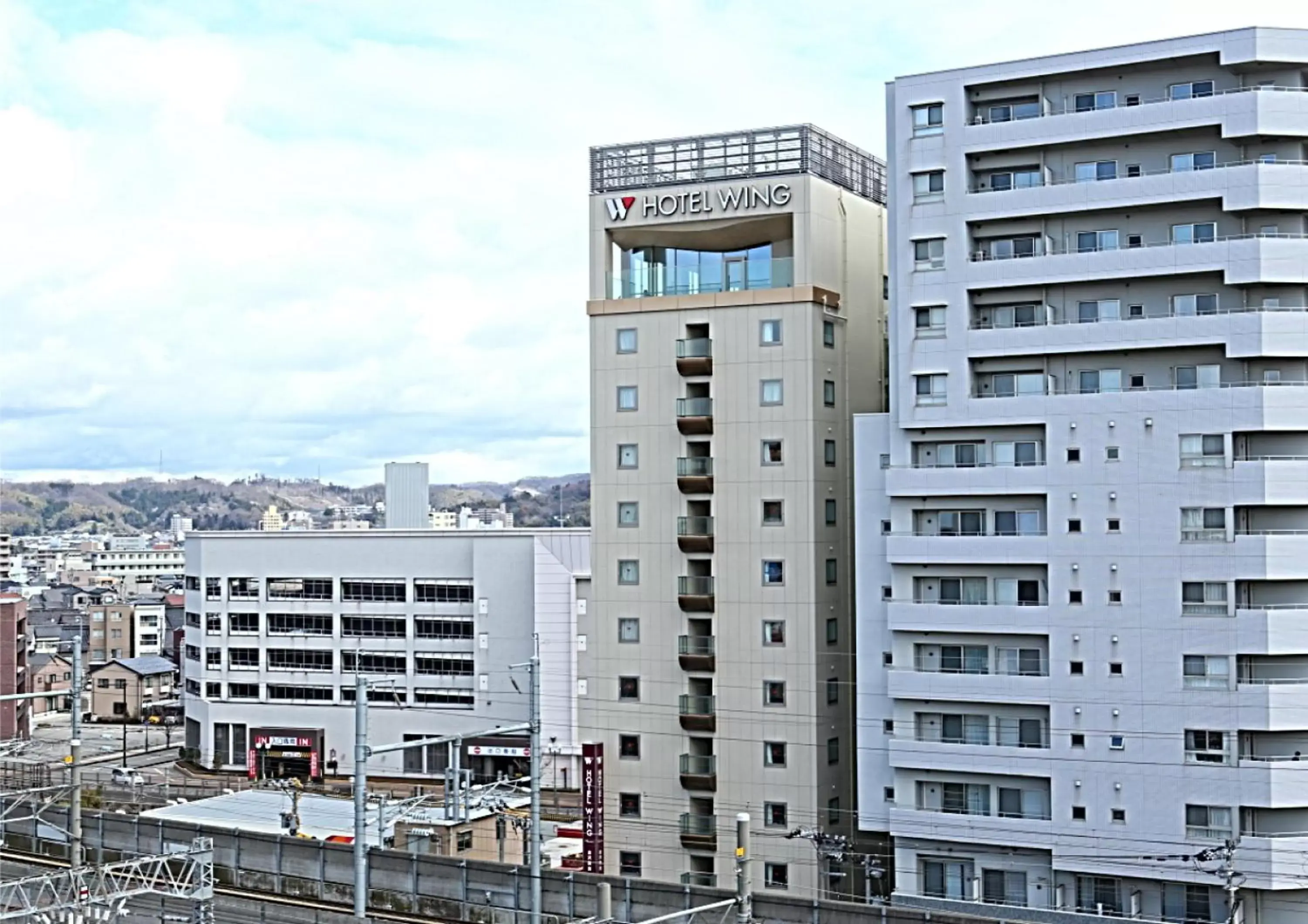 Property building in Hotel Wing International Premium Kanazawa Ekimae