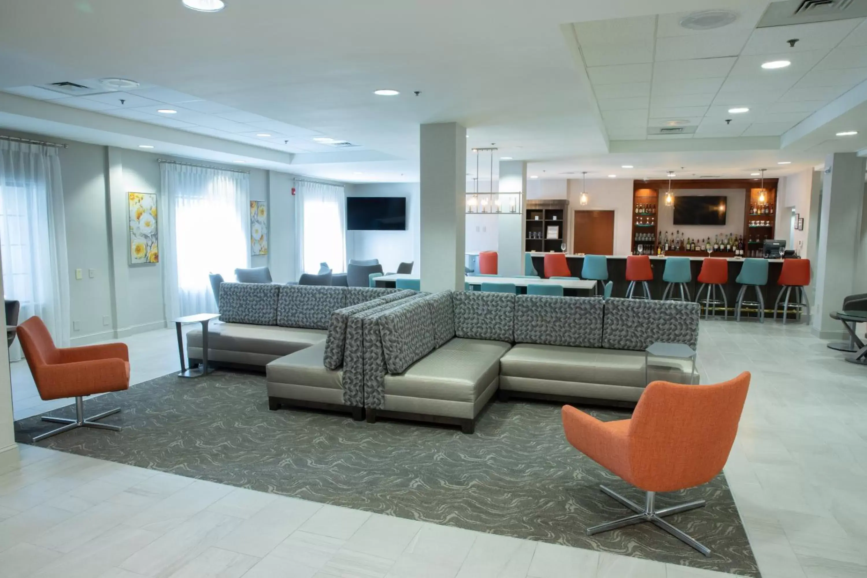 Property building, Lobby/Reception in Holiday Inn & Suites Raleigh Cary, an IHG Hotel