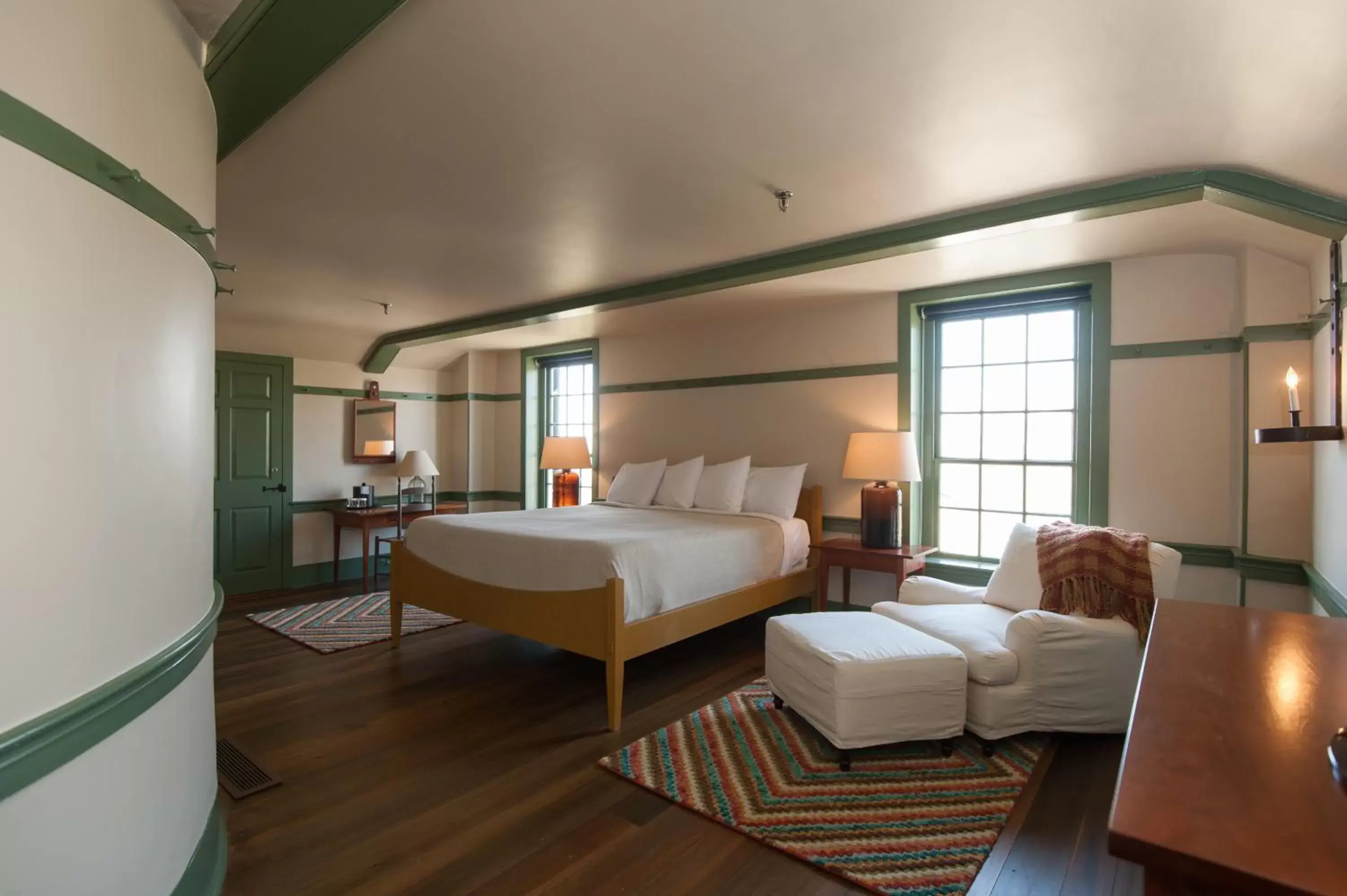 Bed in Shaker Village of Pleasant Hill