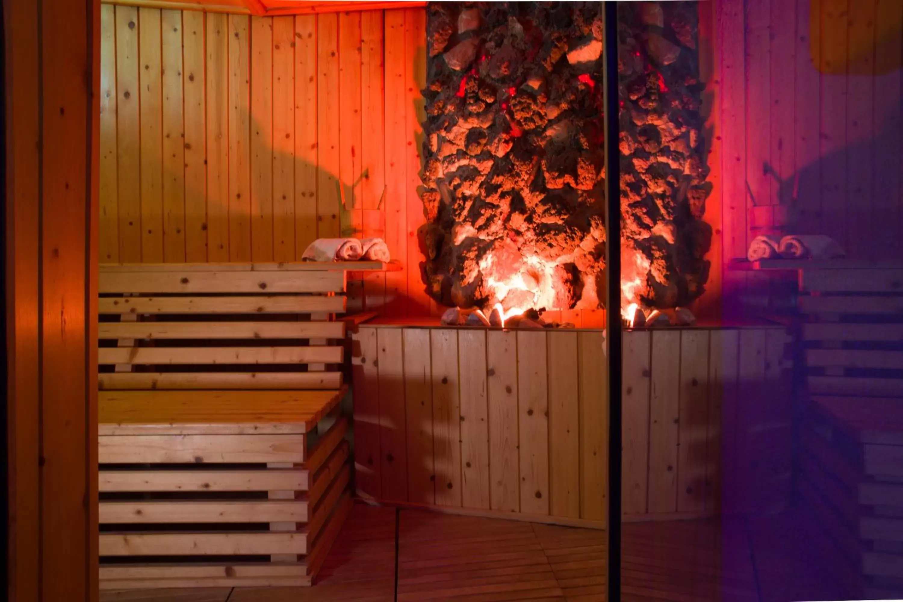 Sauna in Aiem B&B