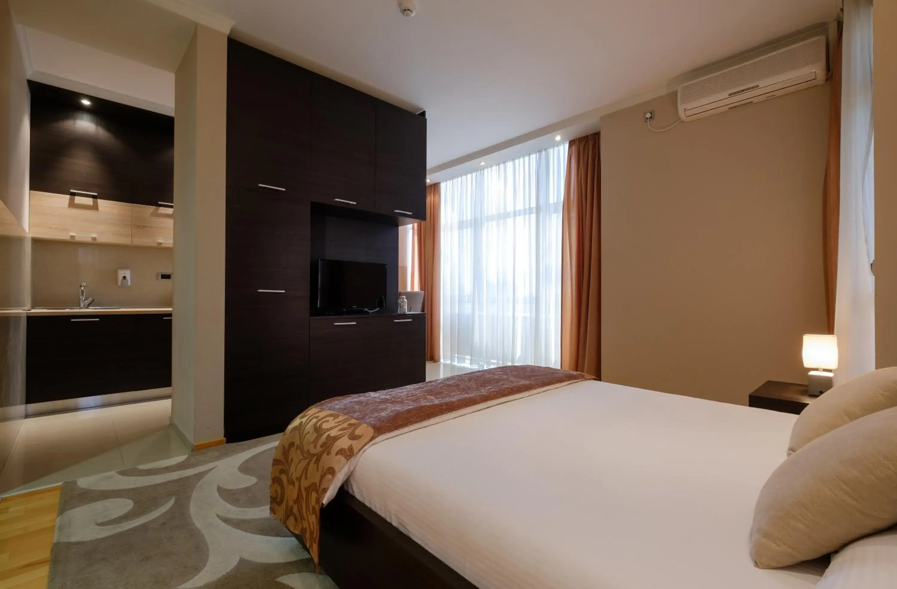 Bedroom, Bed in Apart Hotel K