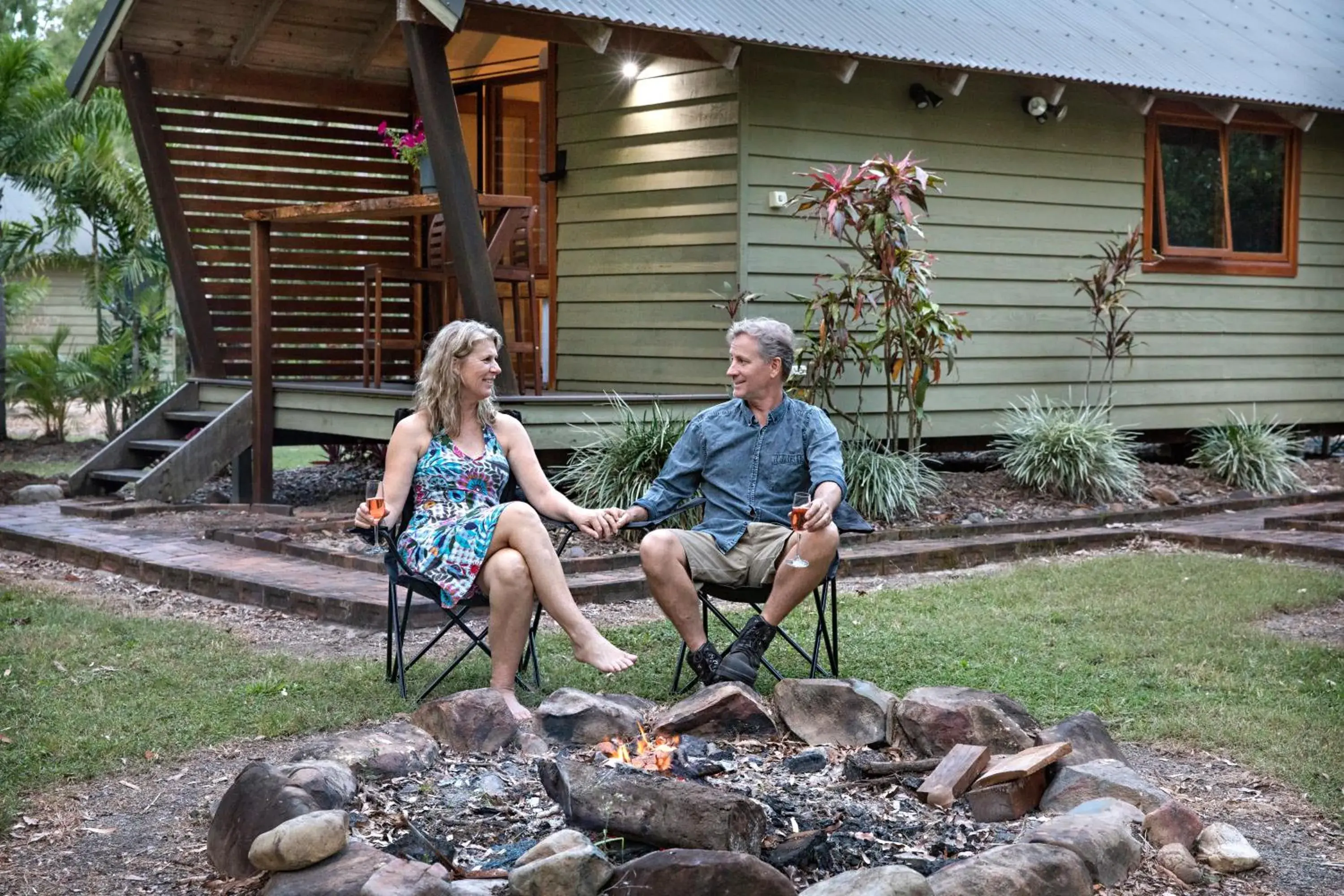 Garden in Airlie Beach Eco Cabins - Adults Only