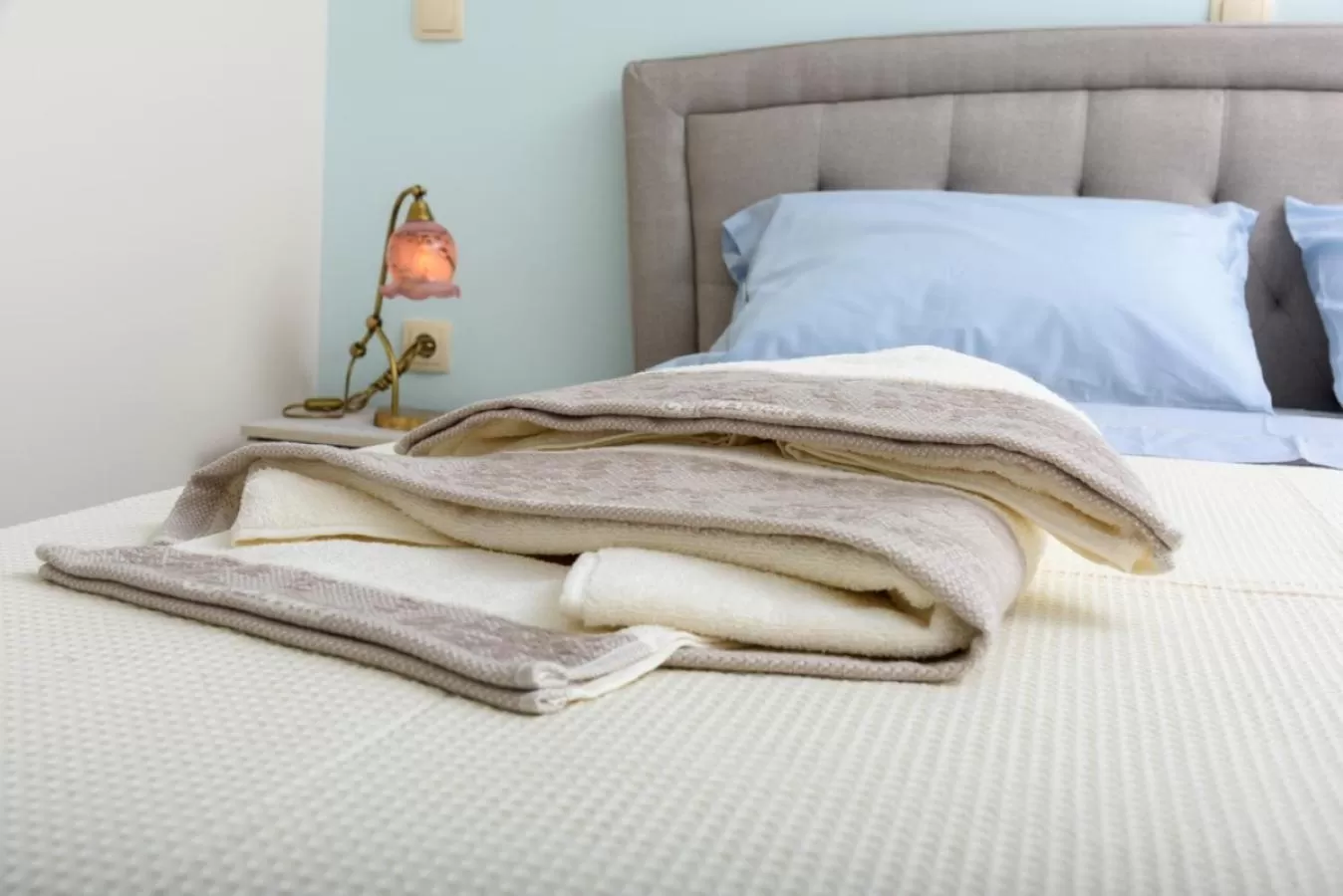 Bedroom, Bed in Theasis Athens