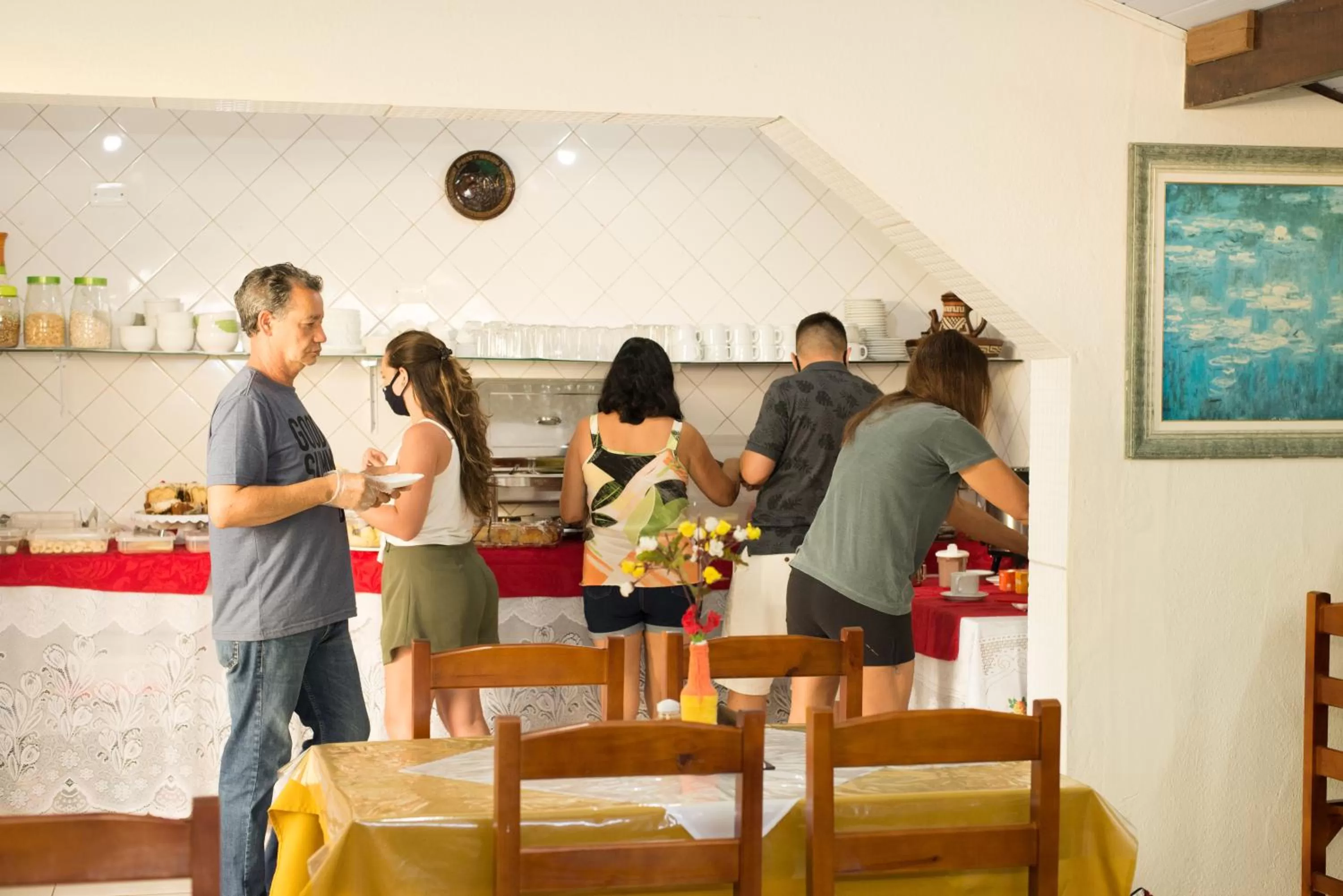 Guests in Pousada Viva Ubatuba