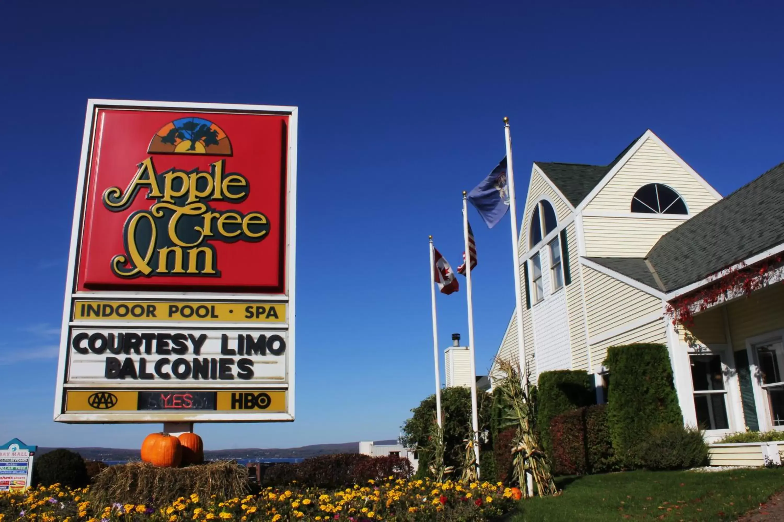 Property logo or sign, Property Building in Apple Tree Inn; SureStay Collection by Best Western