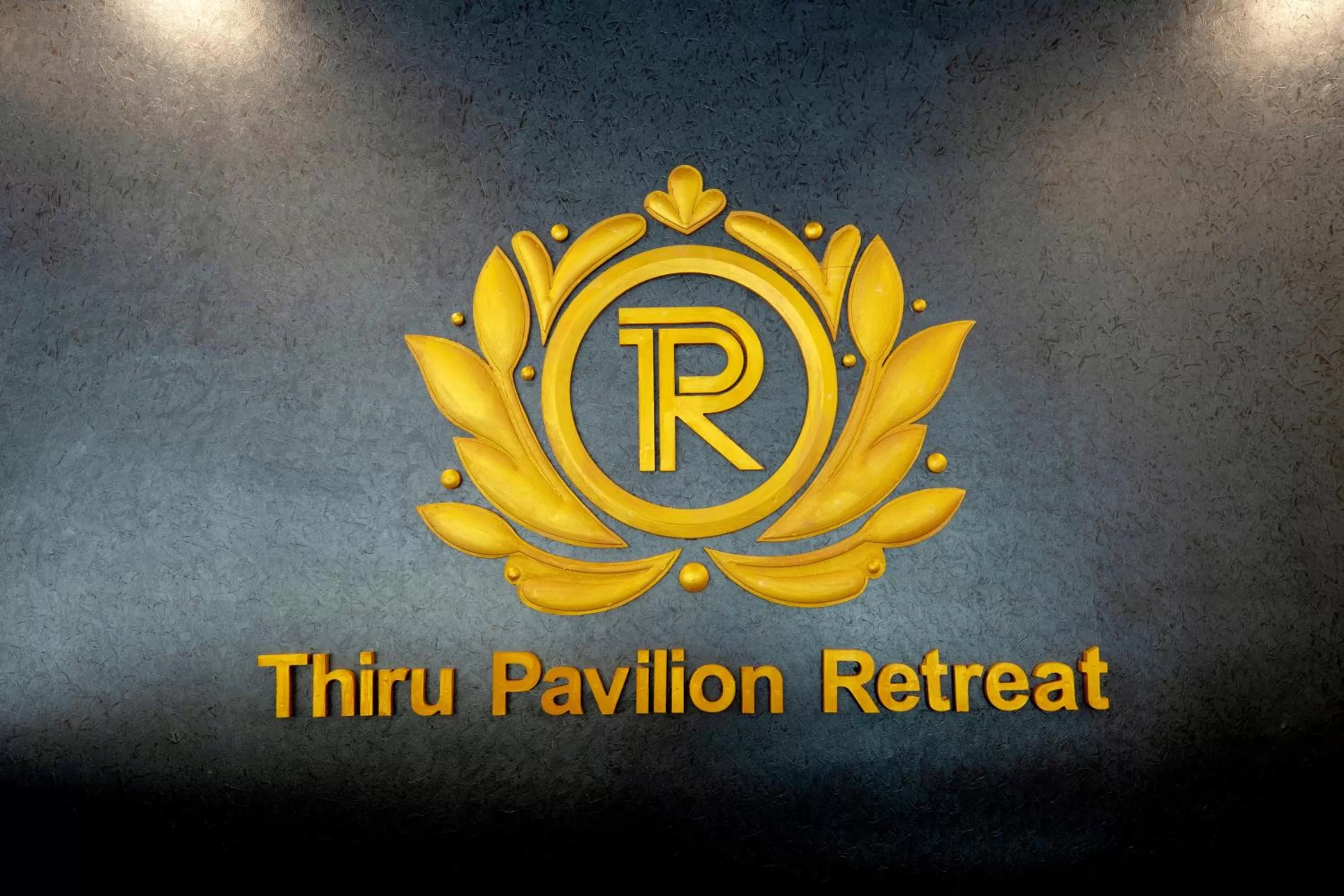 Property logo or sign in Thiru Pavilion Retreat