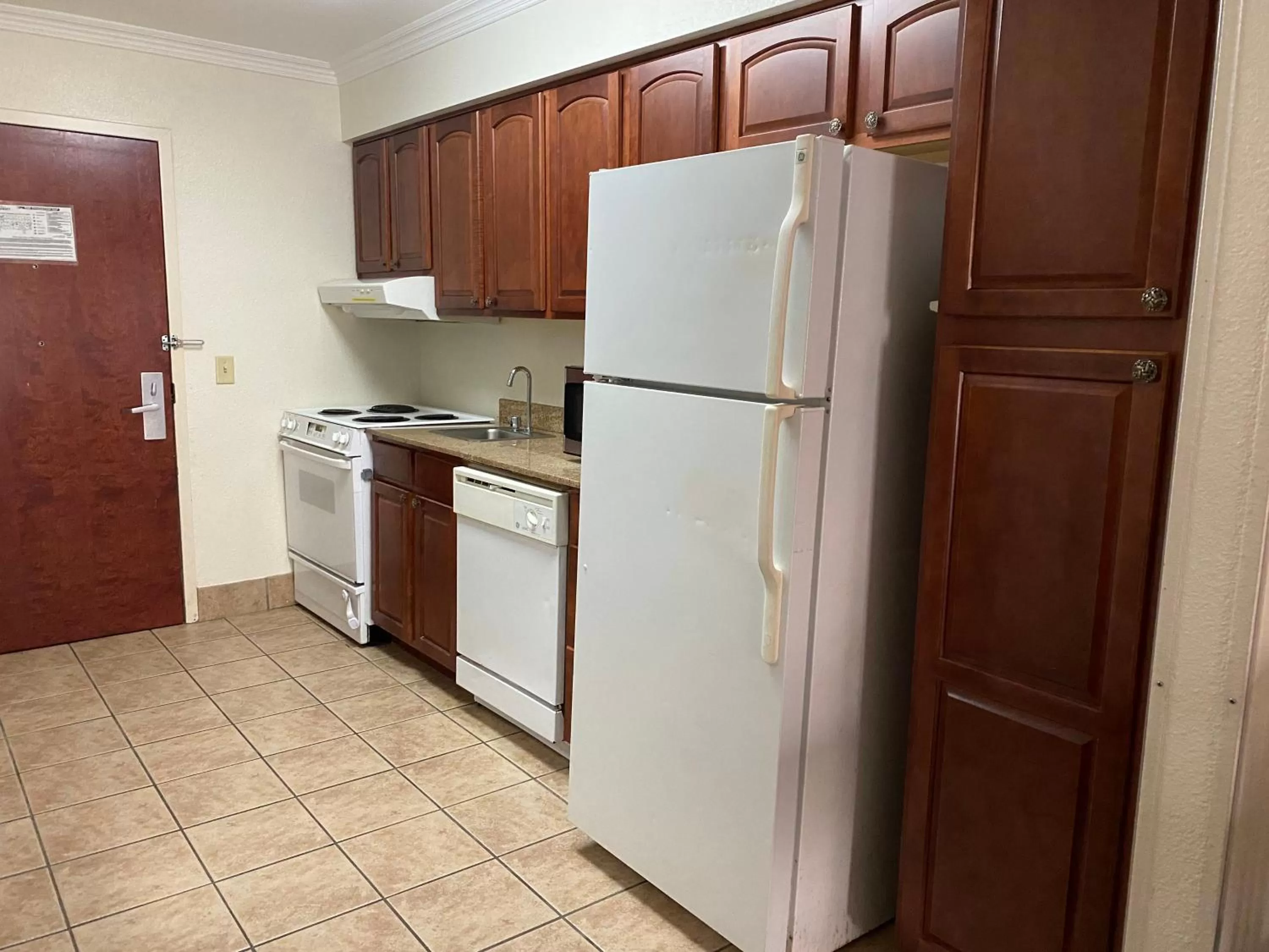Kitchen or kitchenette in Homestead Lodge Apart Hotel