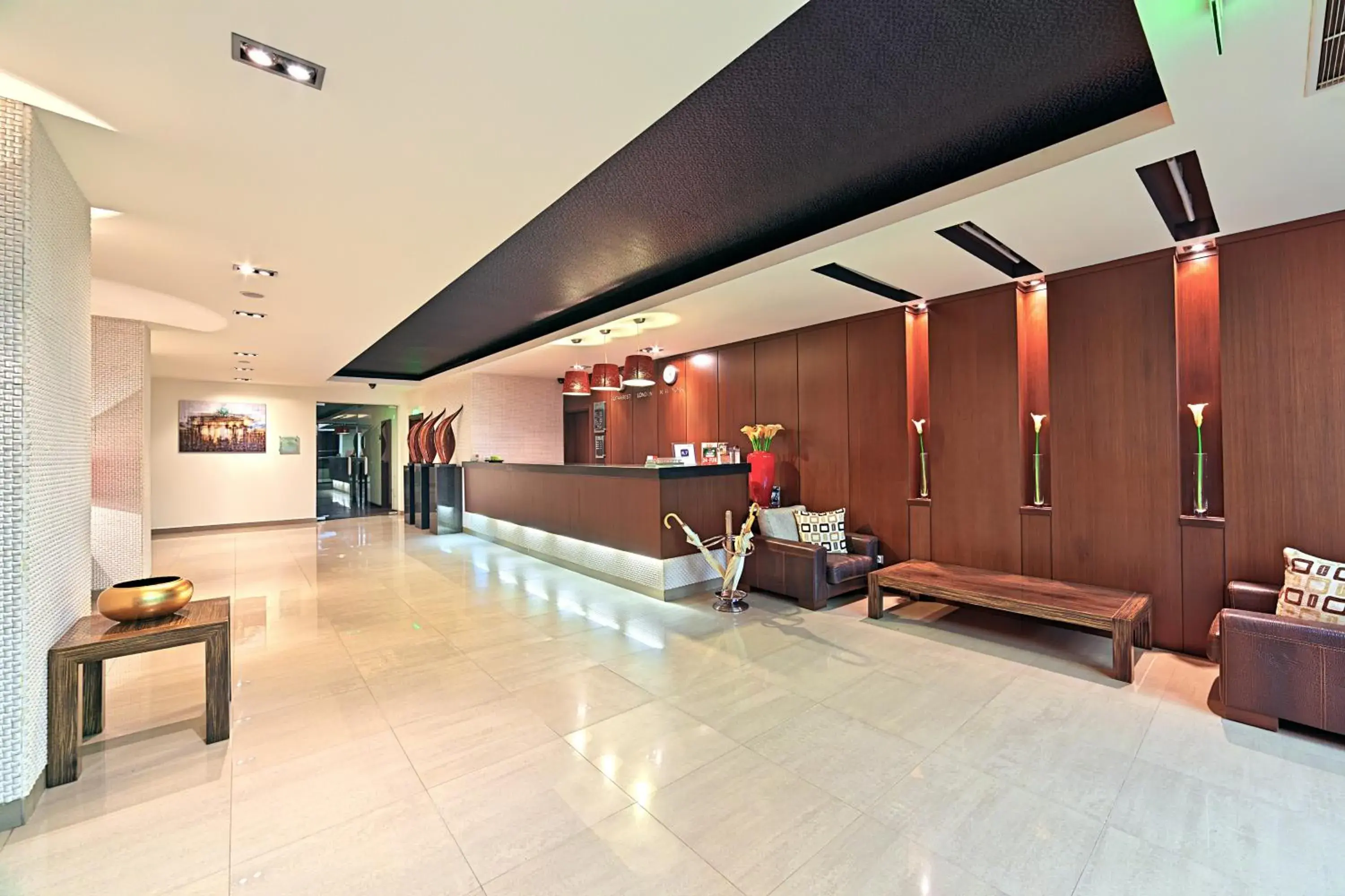 Lobby or reception in Hotel Cubix Lobby or reception in Hotel Cubix