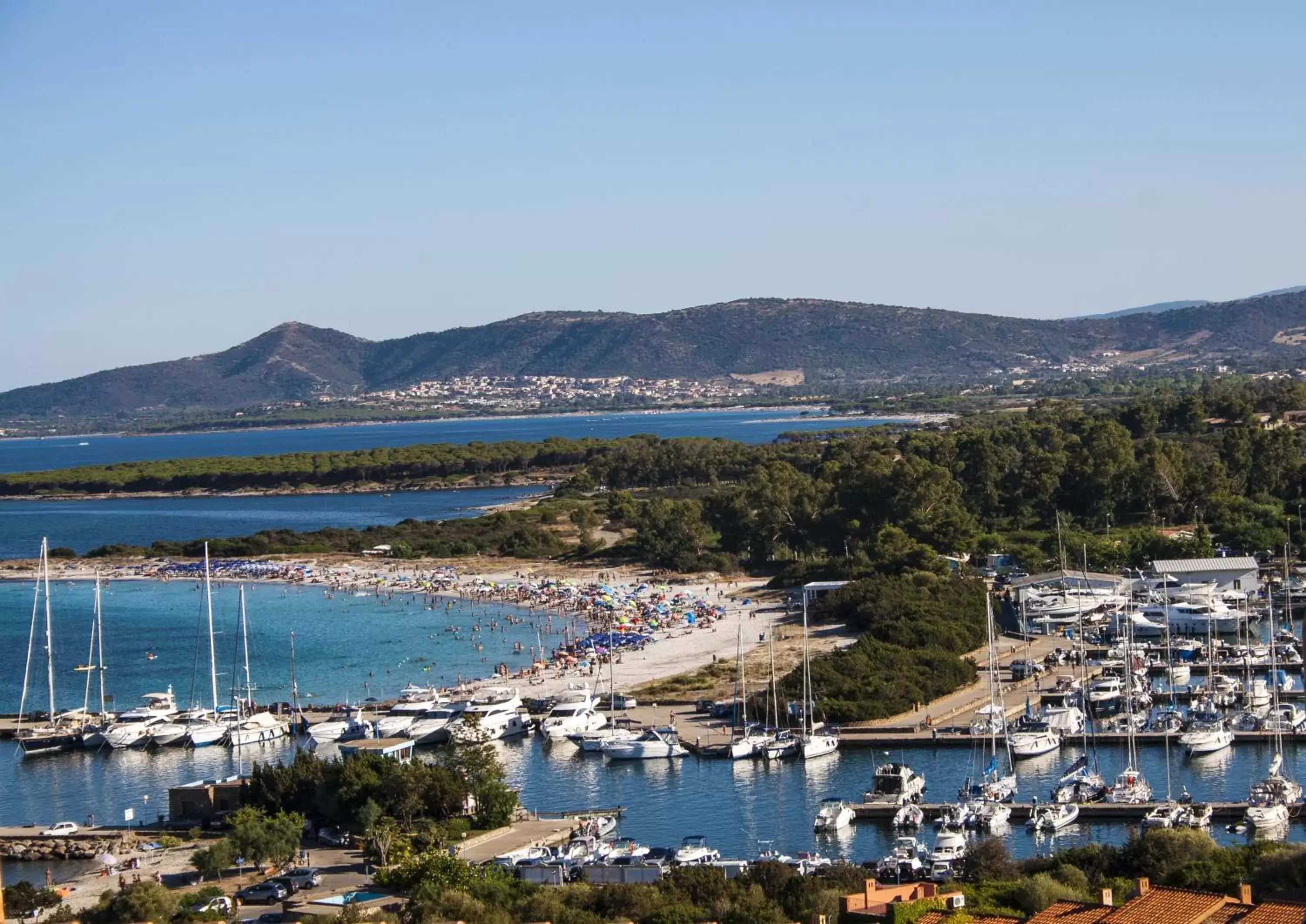 Bird's eye view, Bird's-eye View in Porto Ottiolu Resort