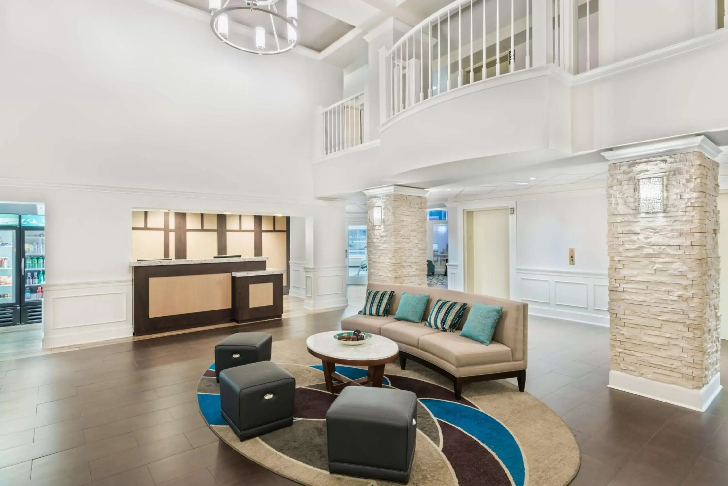 Lobby or reception, Seating Area in Homewood Suites by Hilton Raleigh-Durham Airport at RTP