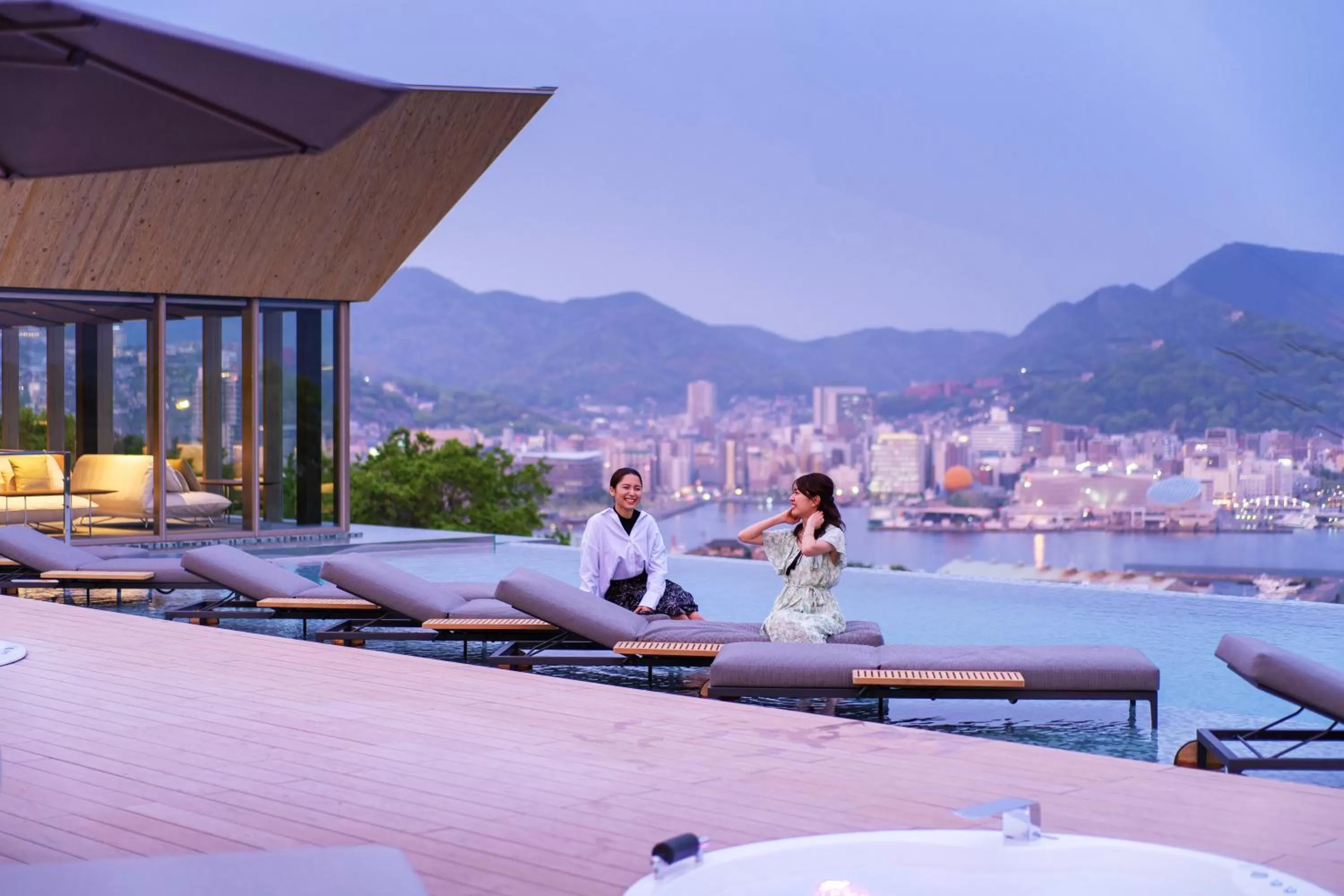 Swimming pool in Garden Terrace Nagasaki Hotels & Resorts