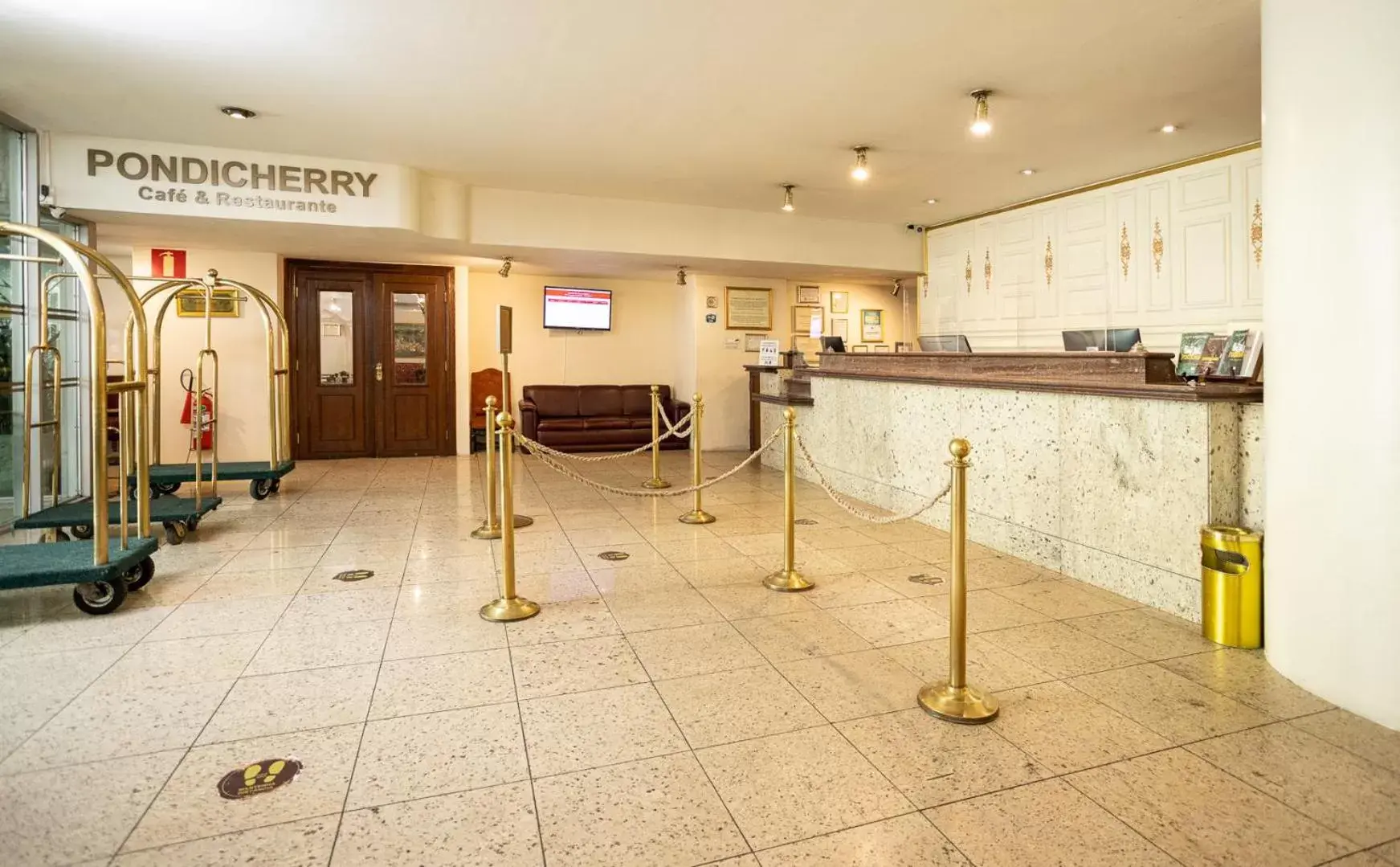Lobby or reception in Dayrell Hotel e Centro de Convenções Lobby or reception in Dayrell Hotel e Centro de Convenções