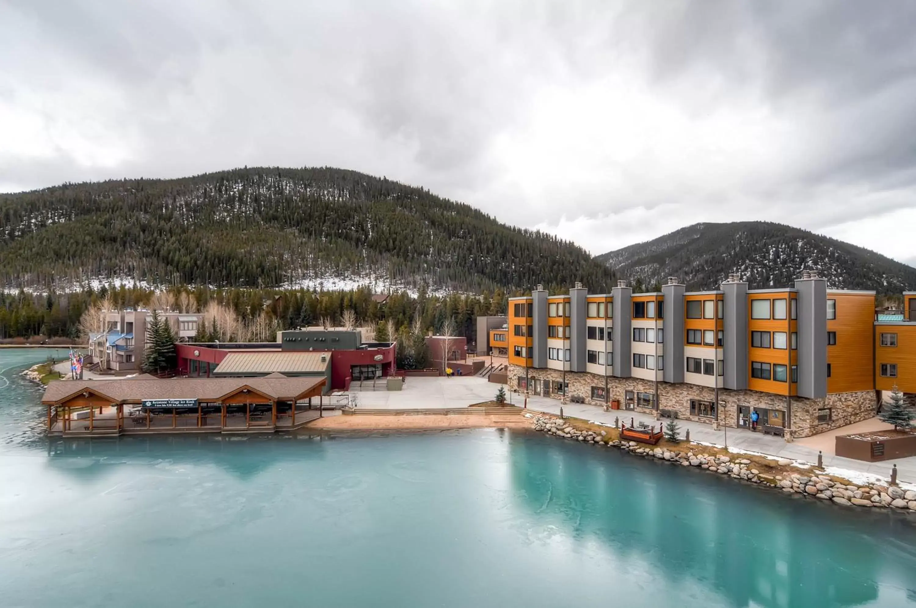 Swimming Pool in Lakeside Village by Keystone Resort