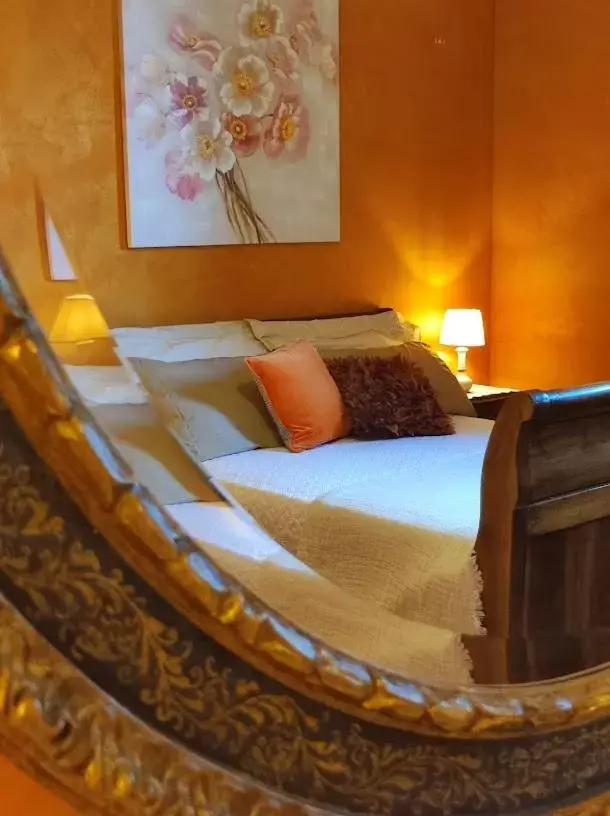 Bed in Villa Pieve