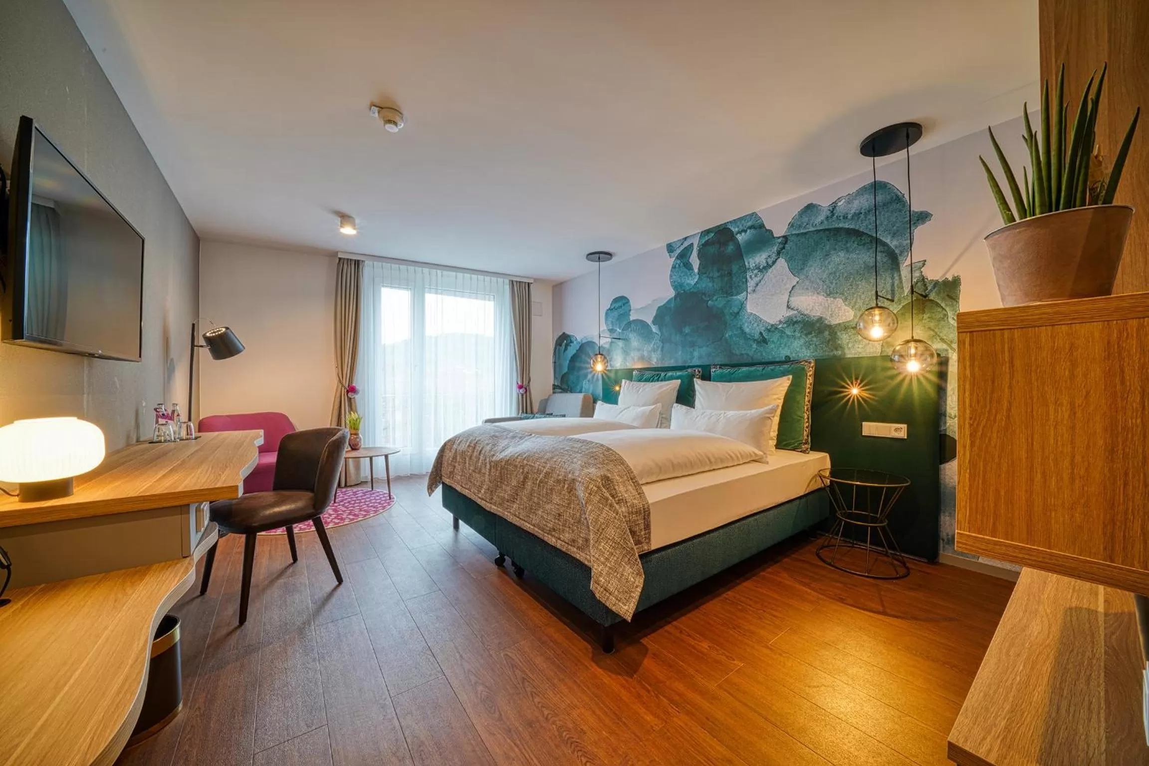 Photo of the whole room, Bed in Vienna House Easy by Wyndham Freiburg City