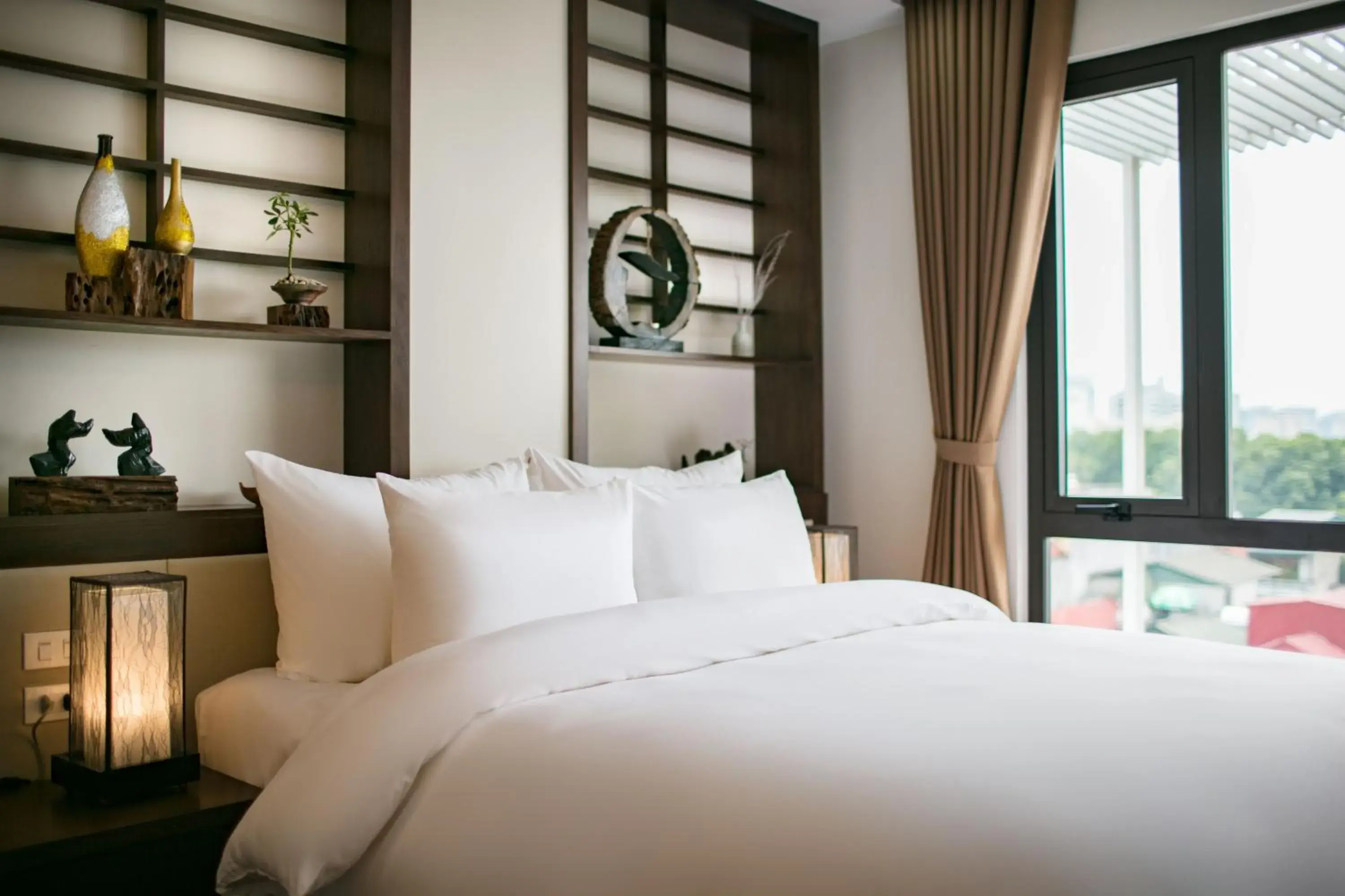 Bed in Brandi Fuji Hotel Bed in Brandi Fuji Hotel