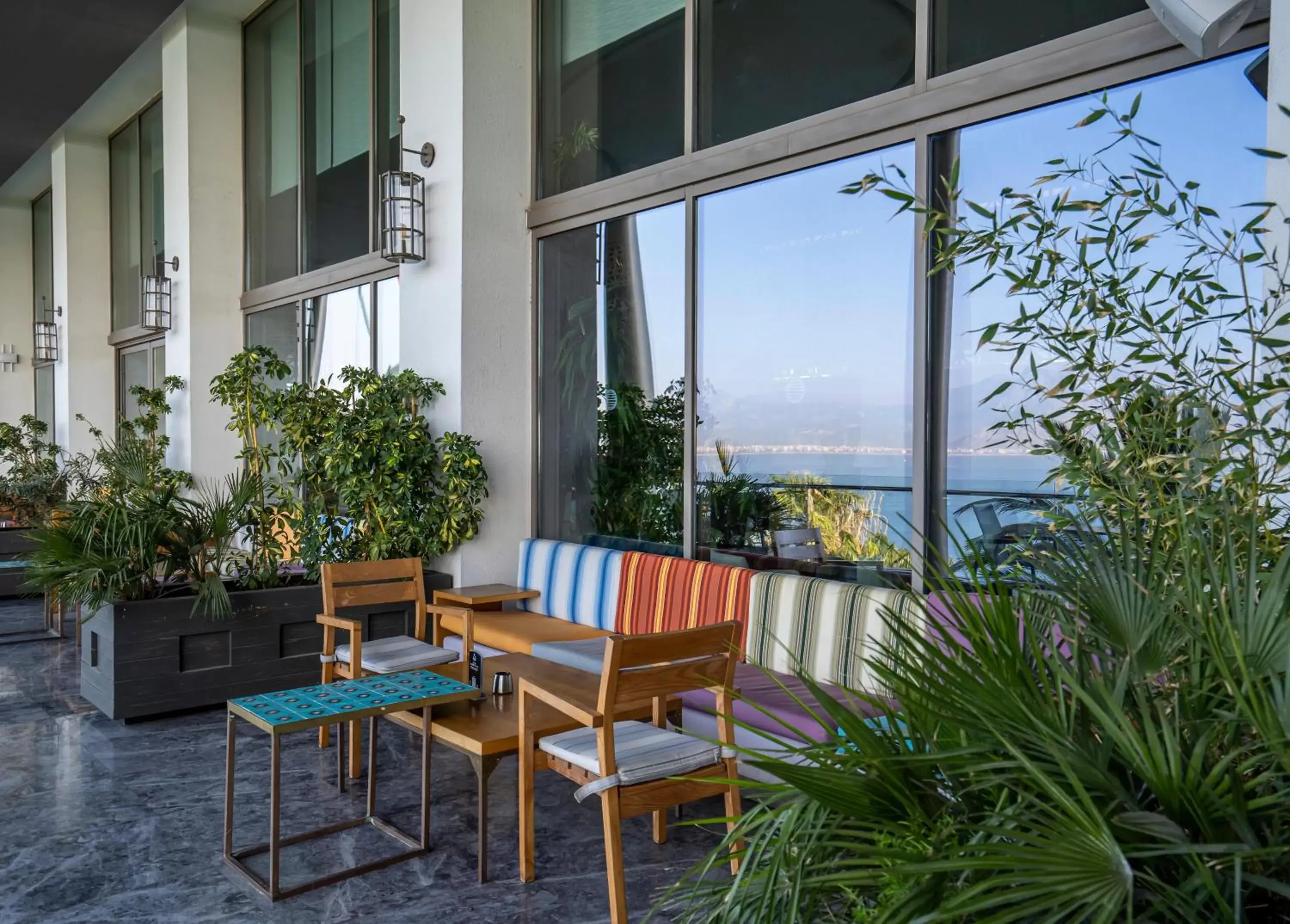 Balcony/Terrace in Akra Hotel