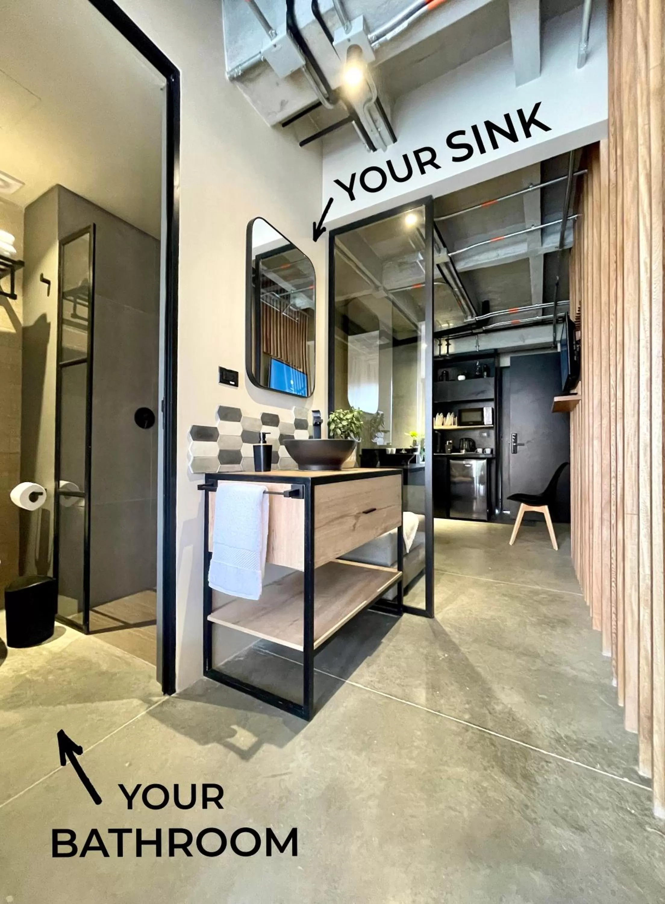 Bathroom in Beminimal Hotel