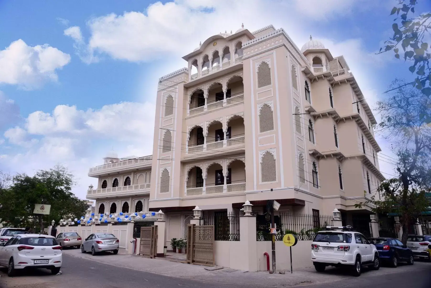 Facade/entrance, Property Building in Laxmi Palace Heritage Boutique Hotel